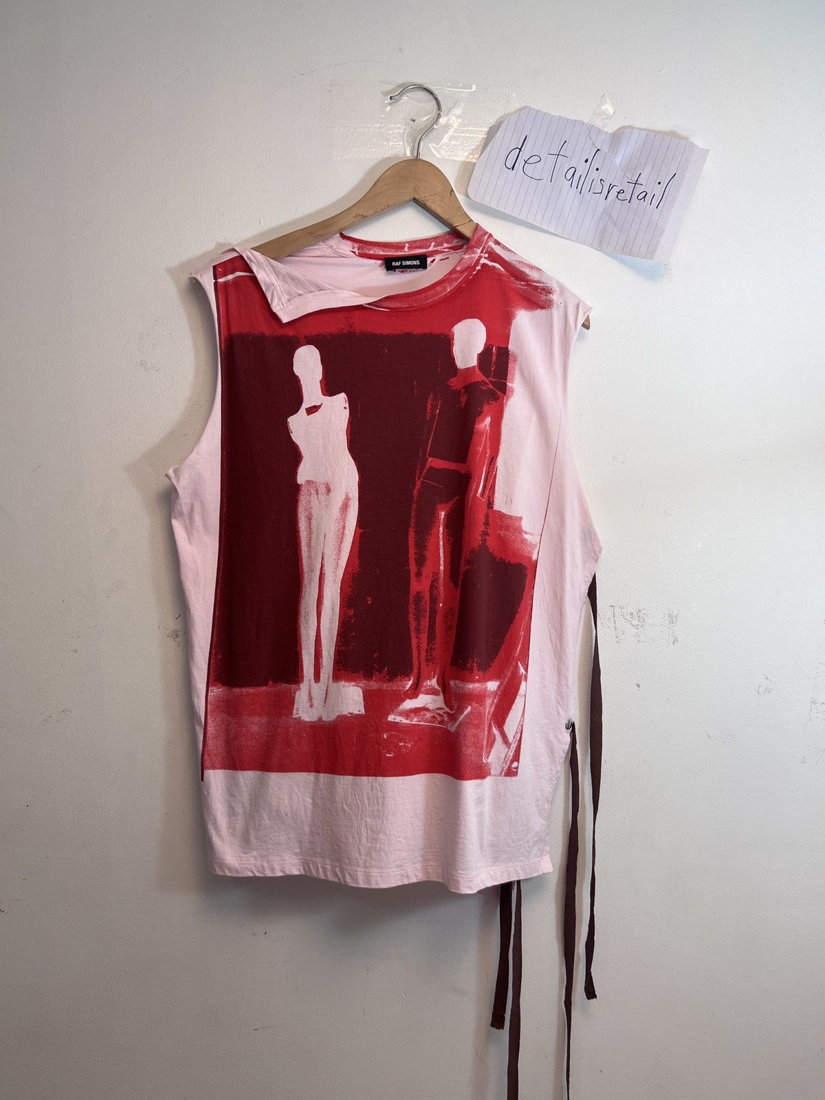 Raf by Raf Simons Raf By Raf Simons muscle tee Size US M / EU 48-50 / 2 - 2 Thumbnail