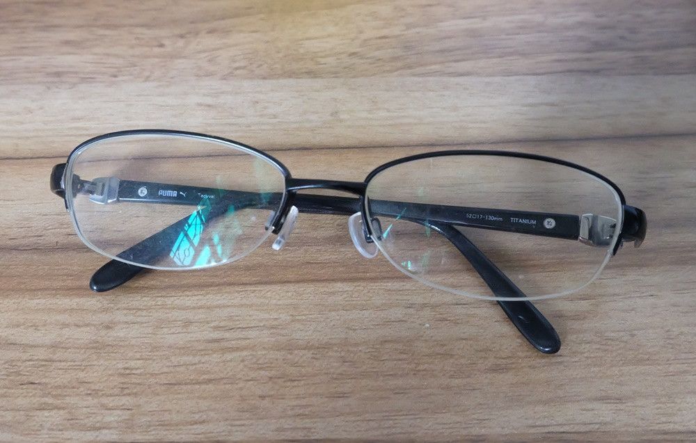 Puma Puma Tacyval Half Rim Glasses Size ONE SIZE - 1 Thumbnail