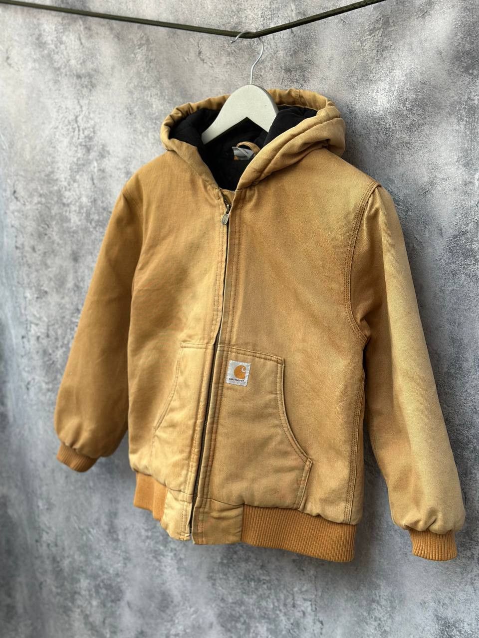 Carhartt × Vintage Carhartt Detroit Vintage Beige Jacket Bomber Y2K Long Sleeve Size XS / US 0-2 / IT 36-38 - 1 Thumbnail