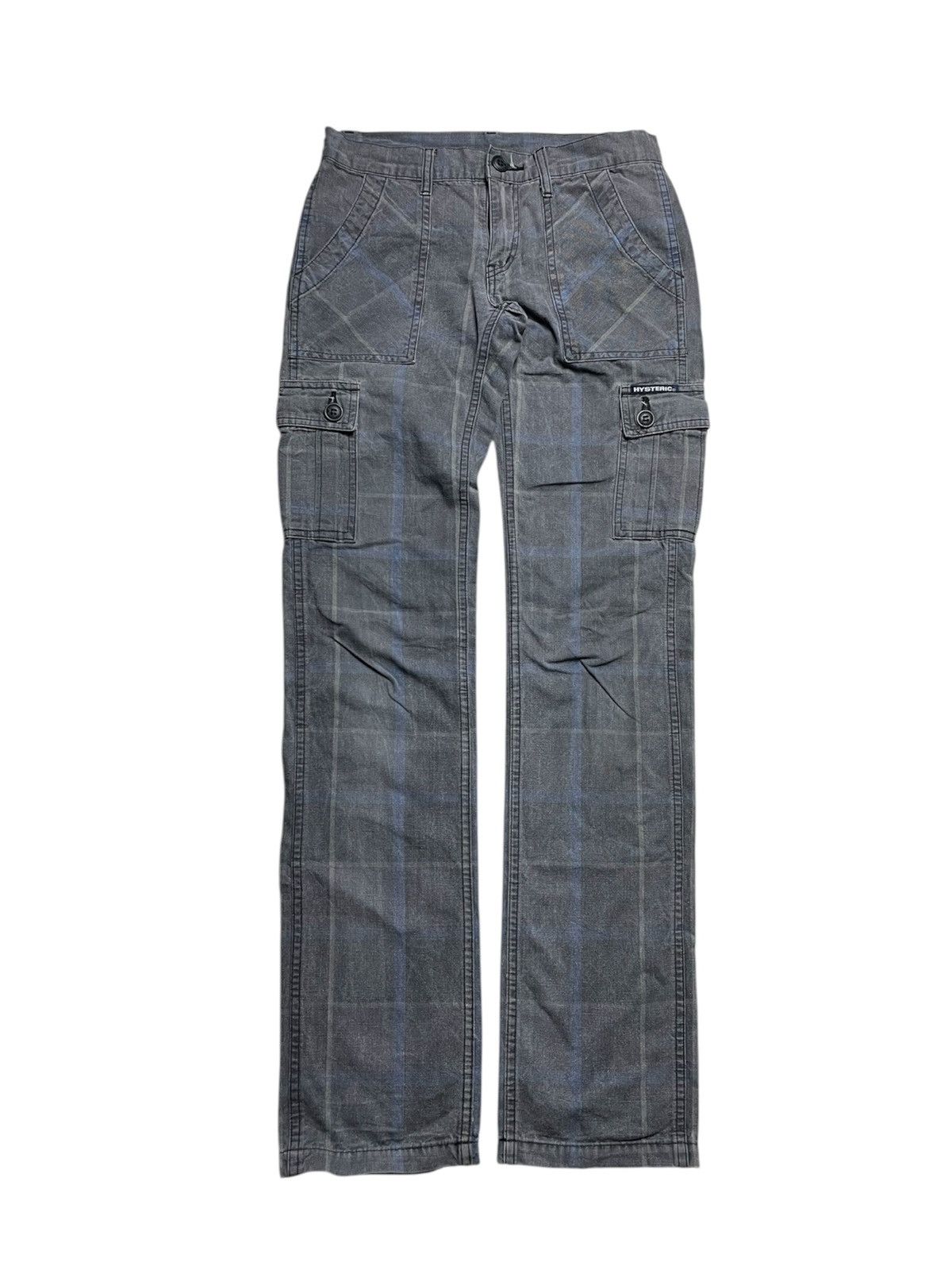 Hysteric Glamour 2000’s Hysteric Glamour - Plaid Cargo Pants Size 25" / US 0 / IT 36 - 1 Thumbnail