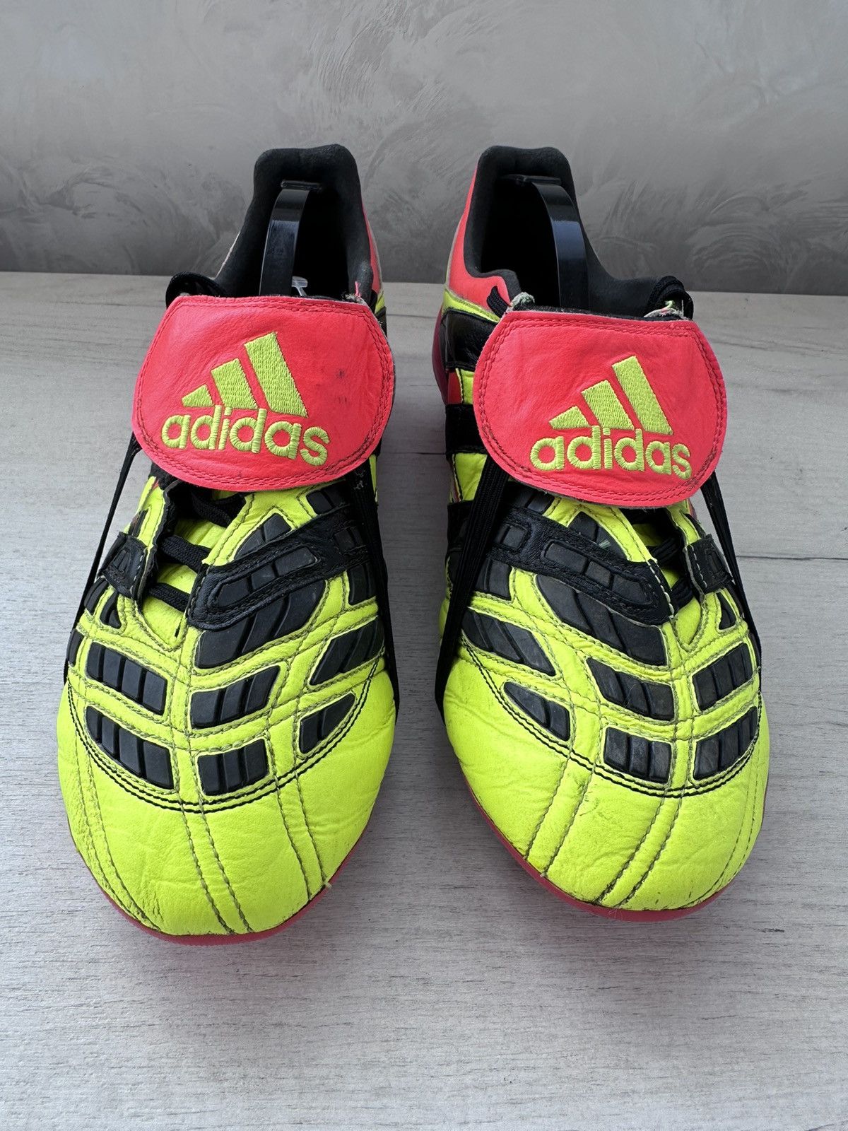 Adidas Adidas Predator Accelerator Lime Neon Football Cleats Boots Size US 11.5 / EU 44-45 - 3 Thumbnail