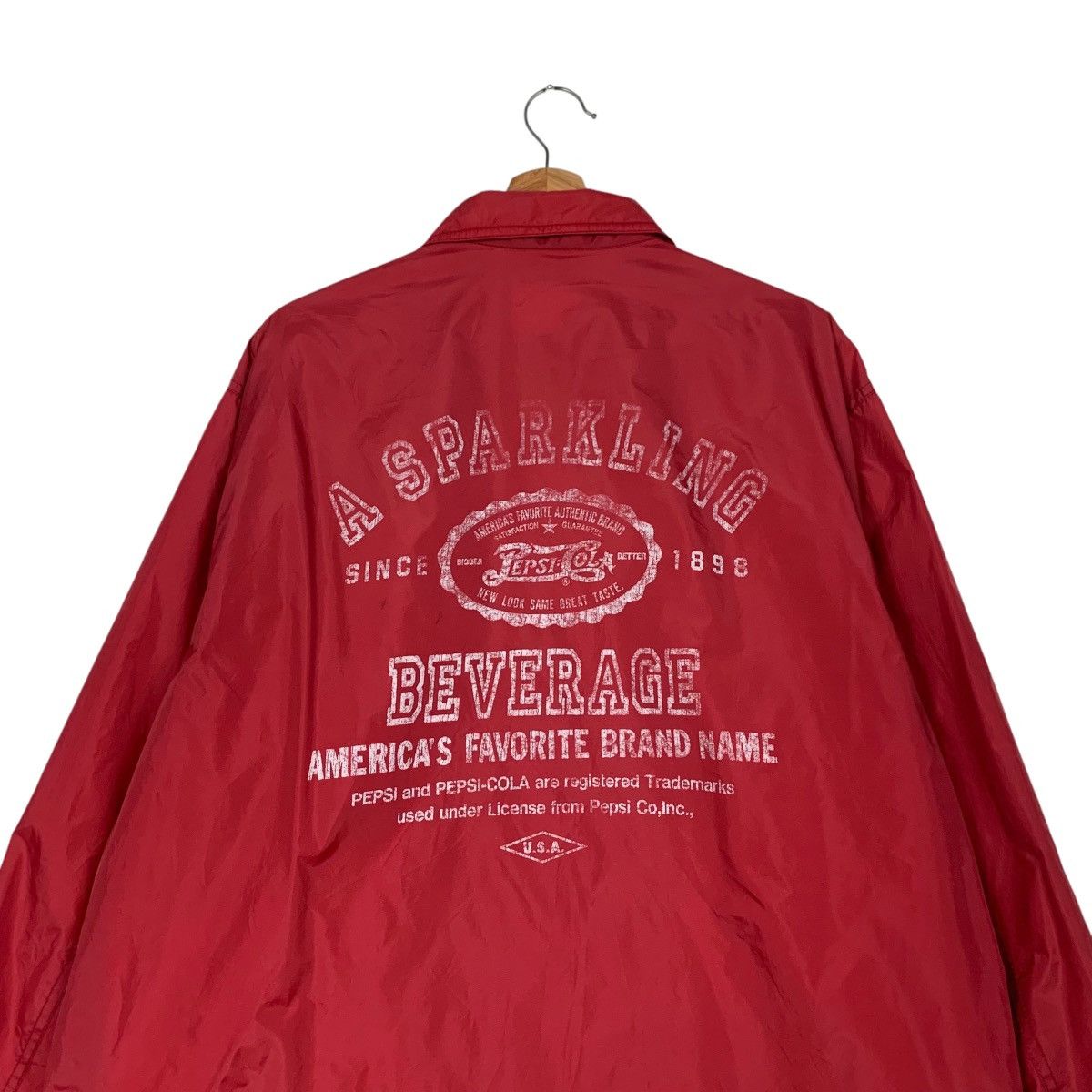 Pepsi Vintage PEPSI COLA Coach Jacket #2384-C107 Size US L / EU 52-54 / 3 - 8 Thumbnail