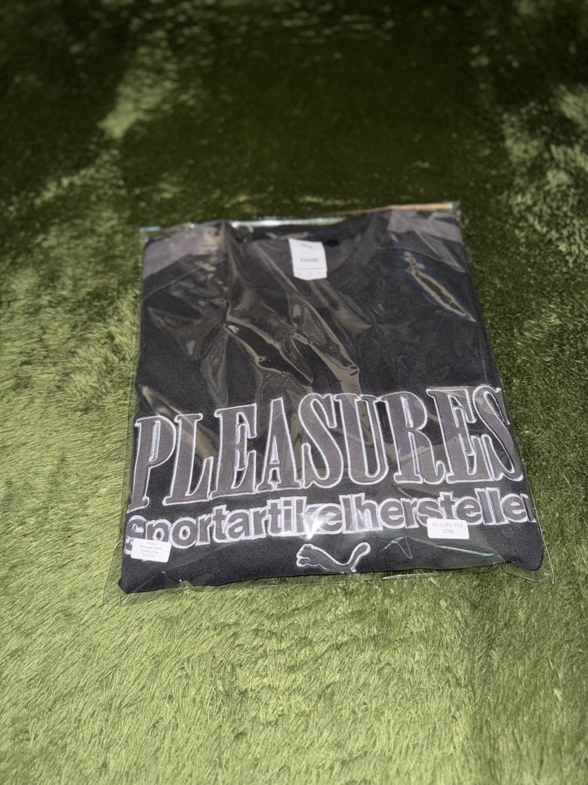 Pleasures × Puma [L] Puma x Pleasures Cotton Hockey Jersey Black Size US L / EU 52-54 / 3 - 11 Thumbnail