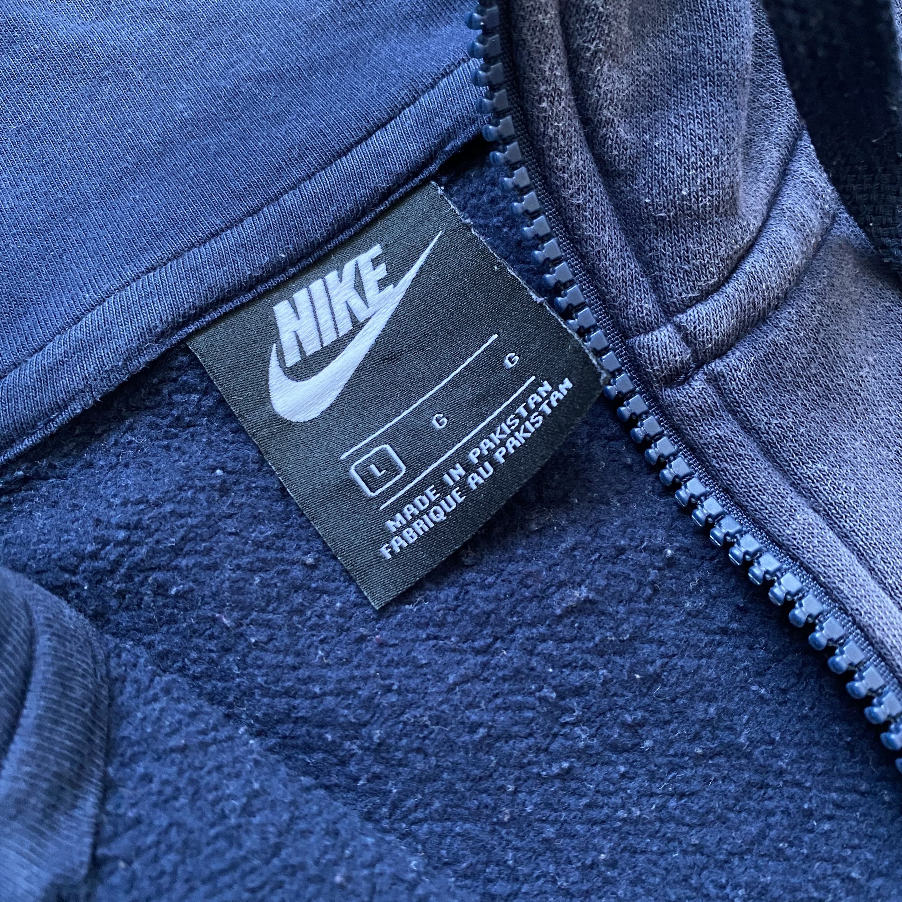 Nike 🛠️Sun Faded Nike Zip up Baggy Hoodie Vintage style Size US M / EU 48-50 / 2 - 8 Thumbnail