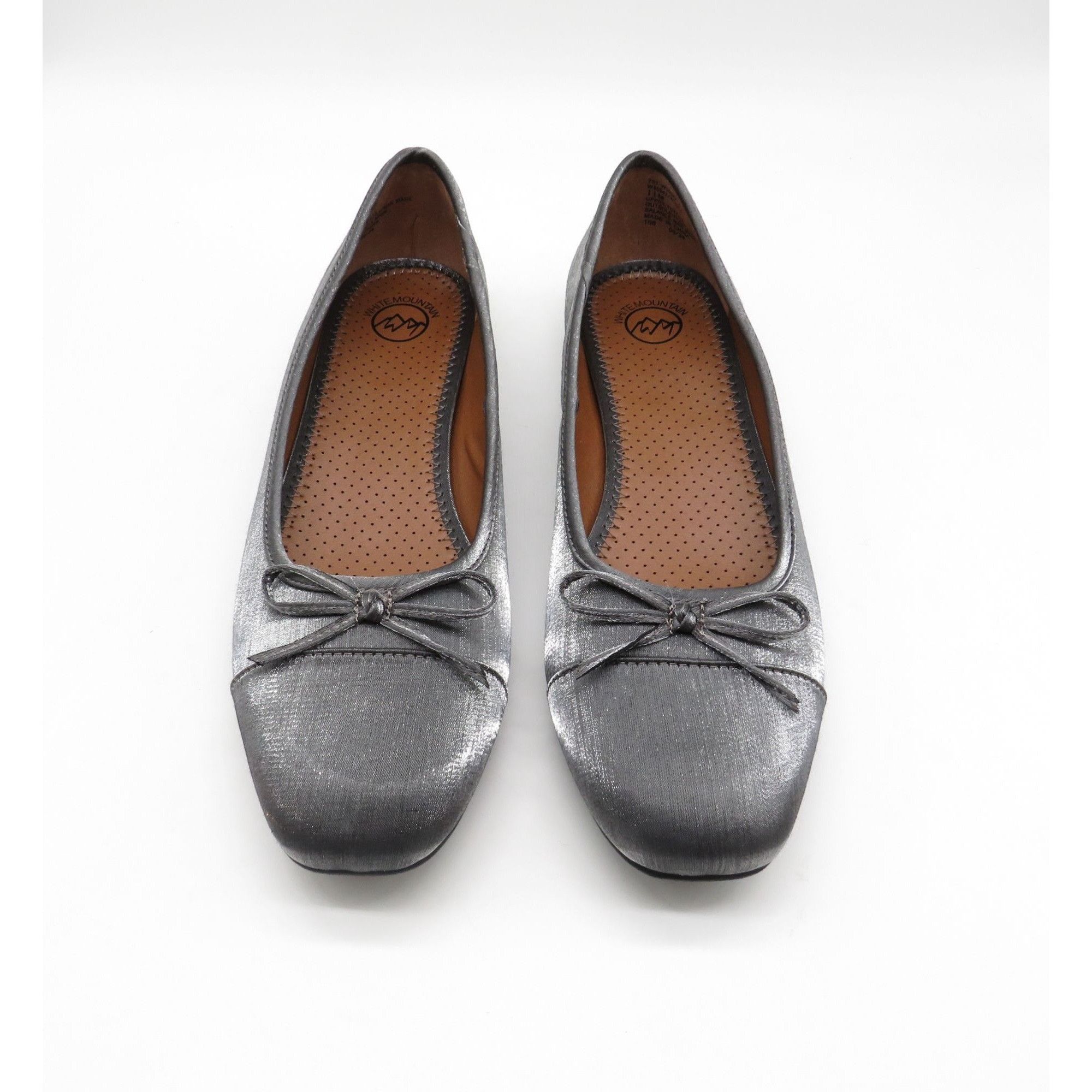 Other White Mountain Bocci Gunmetal Shimmer Women's Ballet Flats 1 Size US 11 / IT 41 - 3 Thumbnail