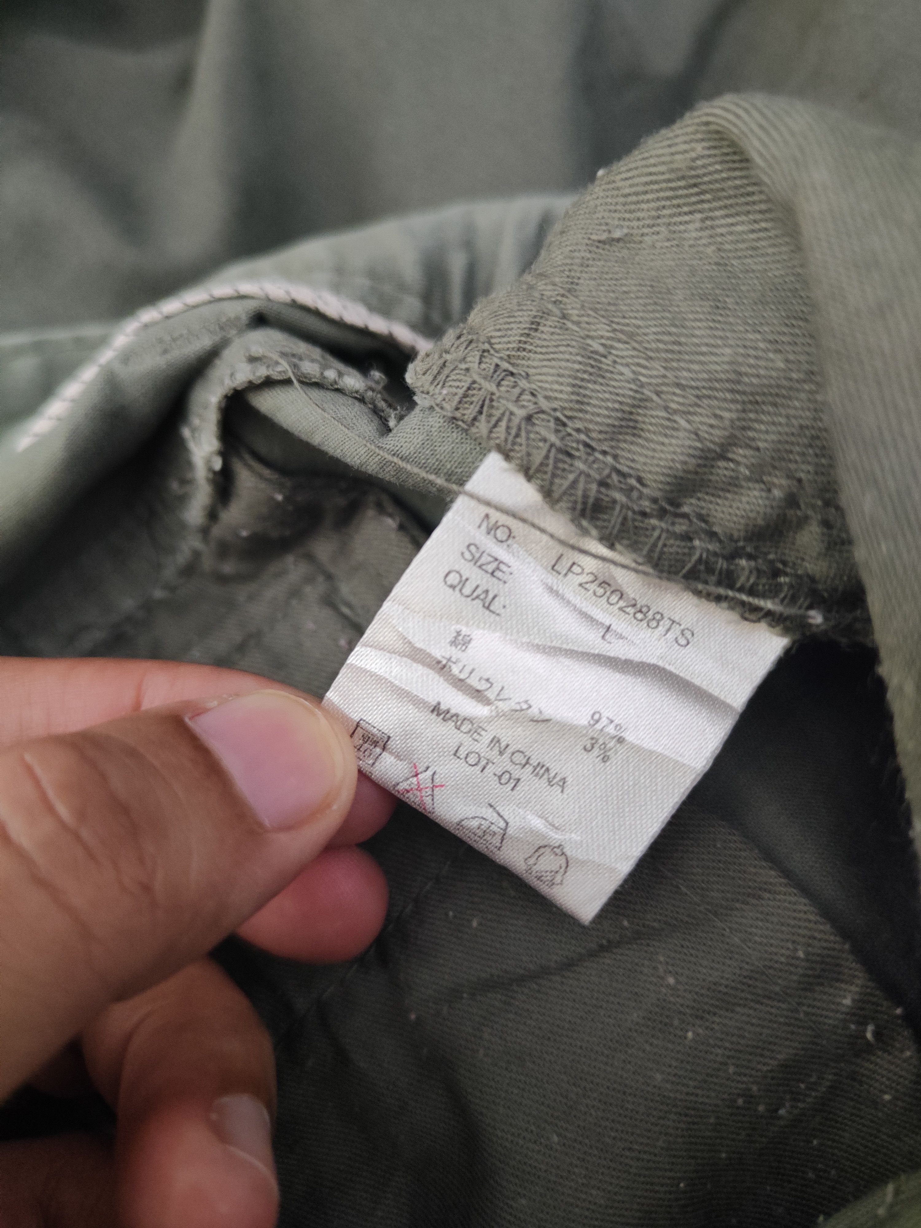 LOWRYS FARM DL Lepsim-Lowrys Farm Green Multipocket Cargo Pants #751 Size US 31 - 12 Thumbnail