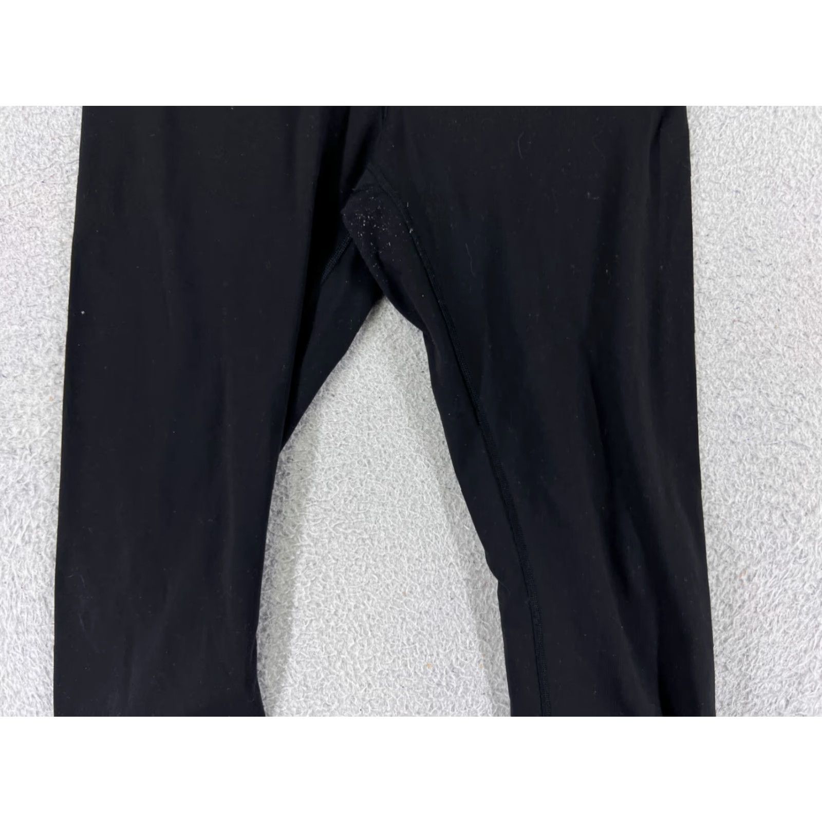 Lululemon Lululemon Womens 8 Black Wunder Under Crop Yoga High Rise LW6AG0S Leggings Cropped Pockets Inseam 21 in Regular Type: Leggings Size 30" / US 8 / IT 44 - 5 Thumbnail