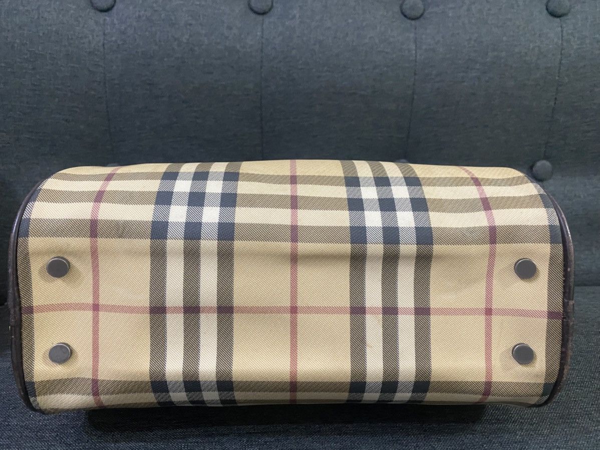 Burberry × Vintage Vintage Burberry Checked Duffle Bag Size ONE SIZE - 6 Thumbnail