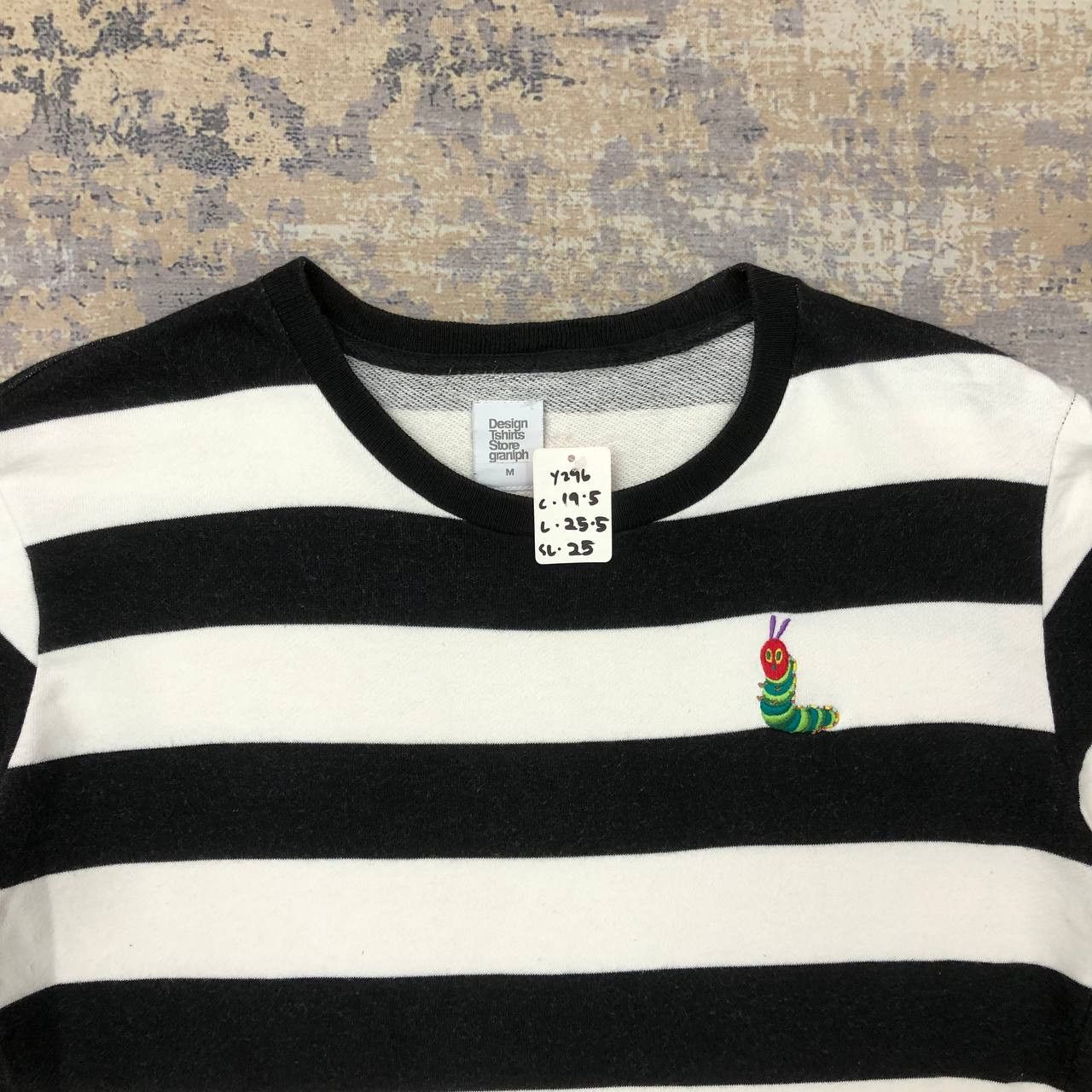 Designer × Japanese Brand Y296 JAPAN GRANIPH STRIPED SWEASHIRT Size US M / EU 48-50 / 2 - 4 Thumbnail