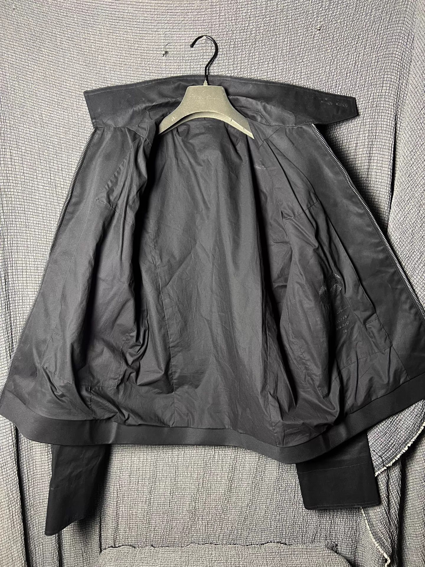 Rick Owens Rick Owens 17ss Stand Collar Admin Jacket 50 (Oversized) Size US M / EU 48-50 / 2 - 5 Thumbnail