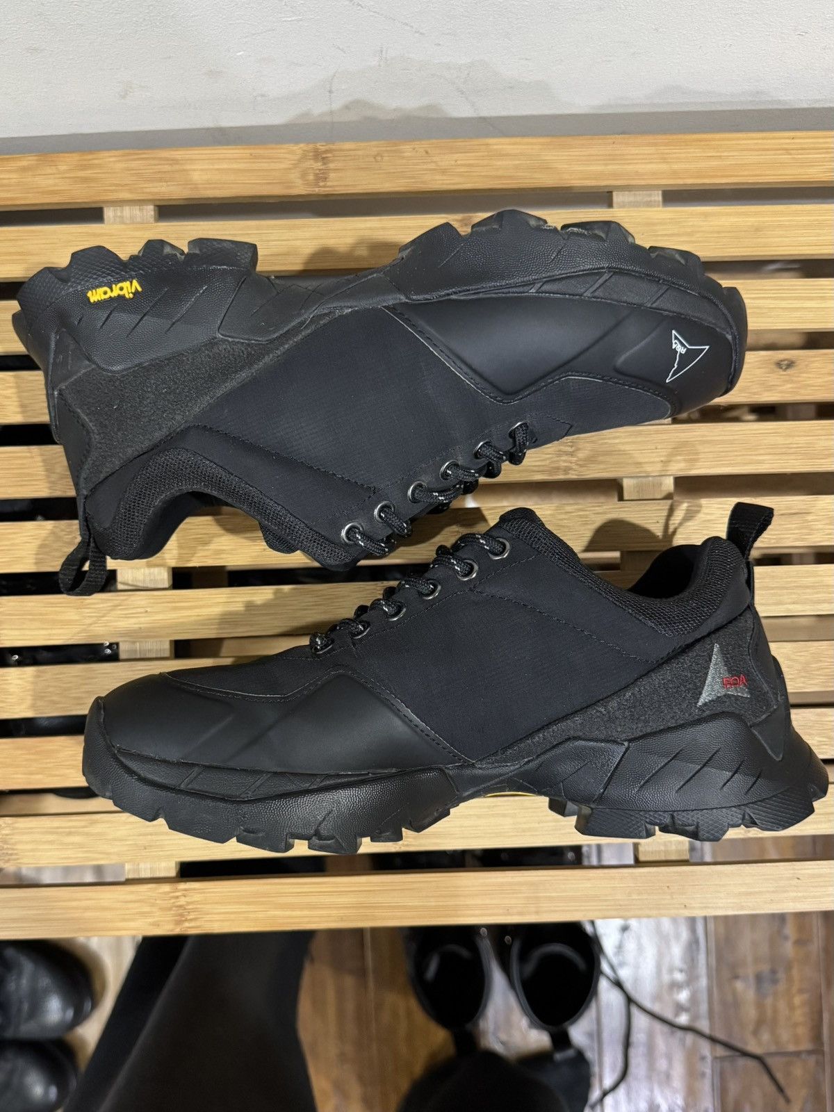 ROA ROA Neal Black Low Hiking Boot Sneaker 37 38 5 6 Size US 5 / EU 37 - 4 Thumbnail