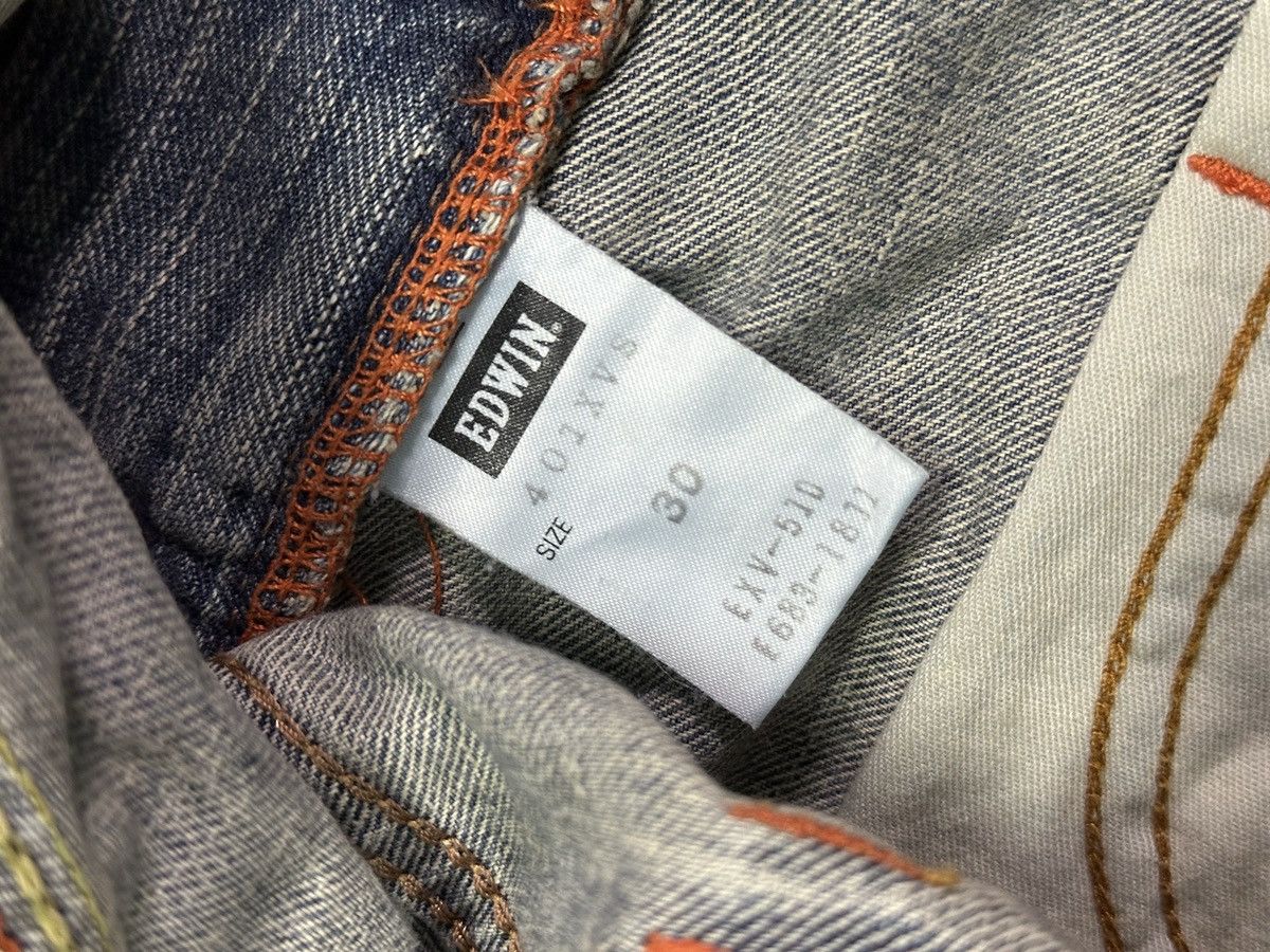 Other Vintage 90s Style Edwin xvs Buckle Back bootcut. Size US 32 / EU 48 - 9 Thumbnail