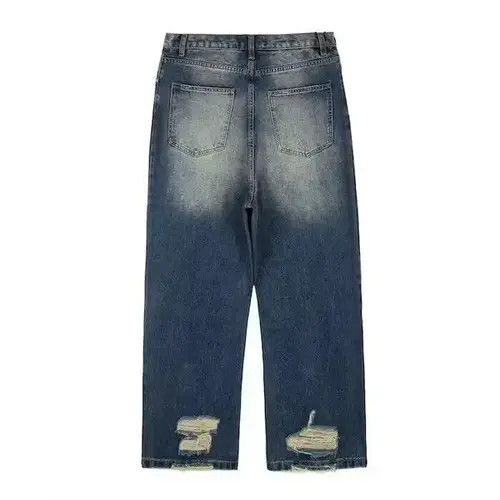 VIBE Ripped Hole Baggy jeans Size US 34 / EU 50 - 3 Thumbnail