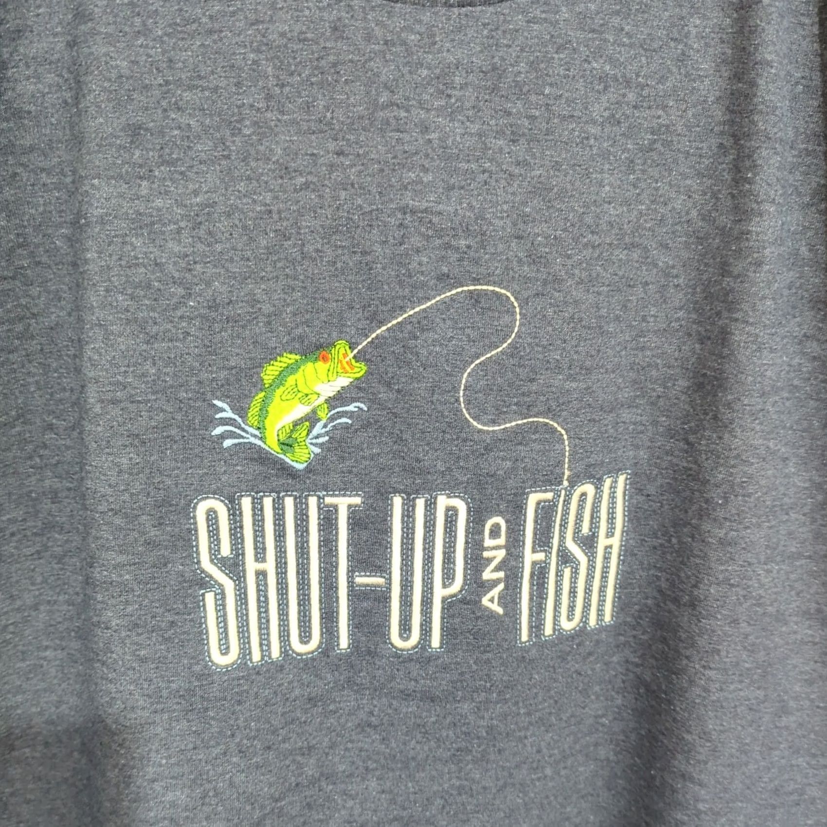 Fruit Of The Loom VINTAGE Fruit of the Loom Embroidered Crewneck T Shirt XL Men Blue 1990s Hawaii Graphic Tee Shirt Size US XL / EU 56 / 4 - 5 Thumbnail
