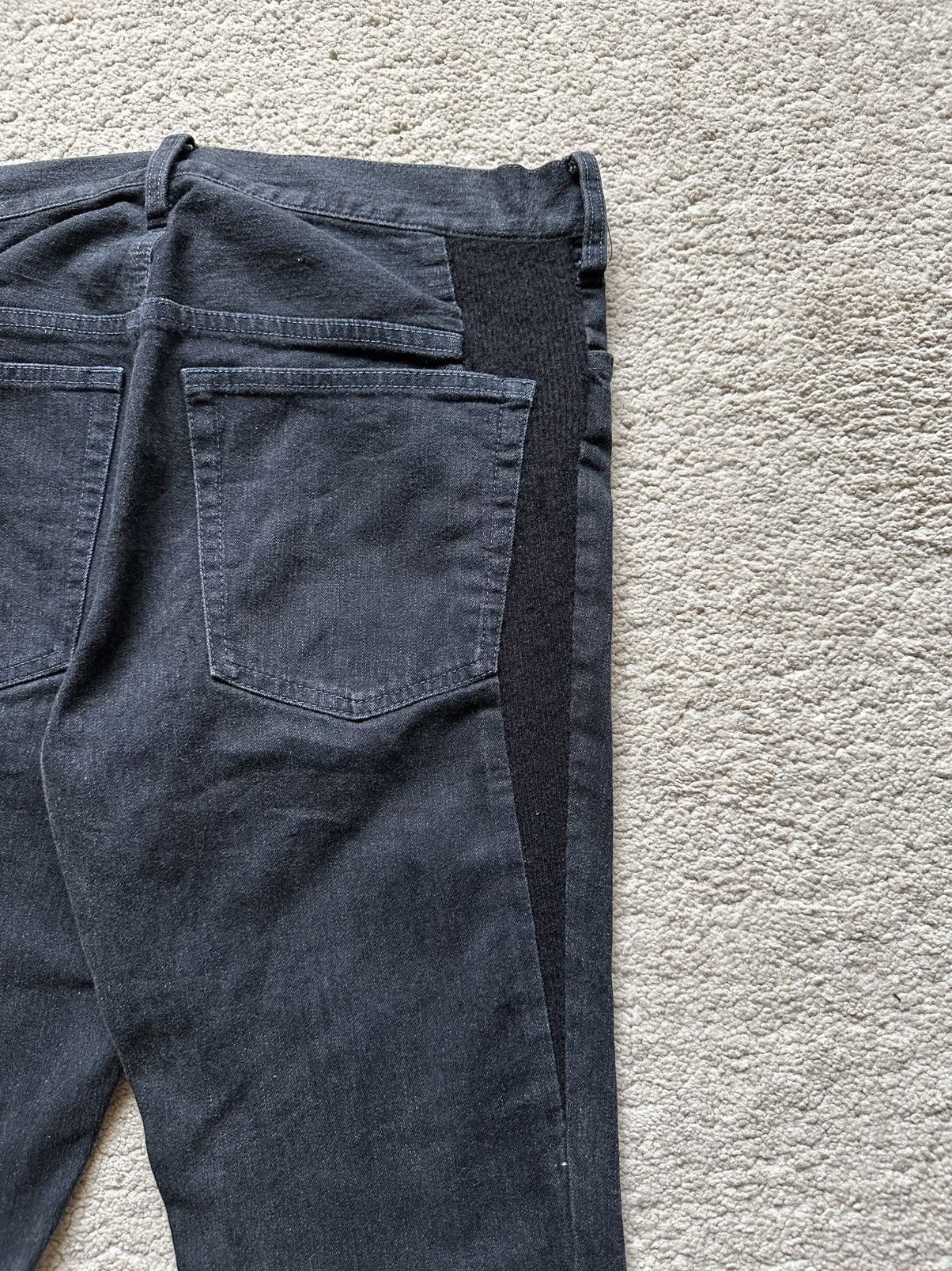 Yohji Yamamoto SS2009 Yohji Yamamoto Y’s Ankle Length Jeans Size 28" / US 6 / IT 42 - 6 Thumbnail