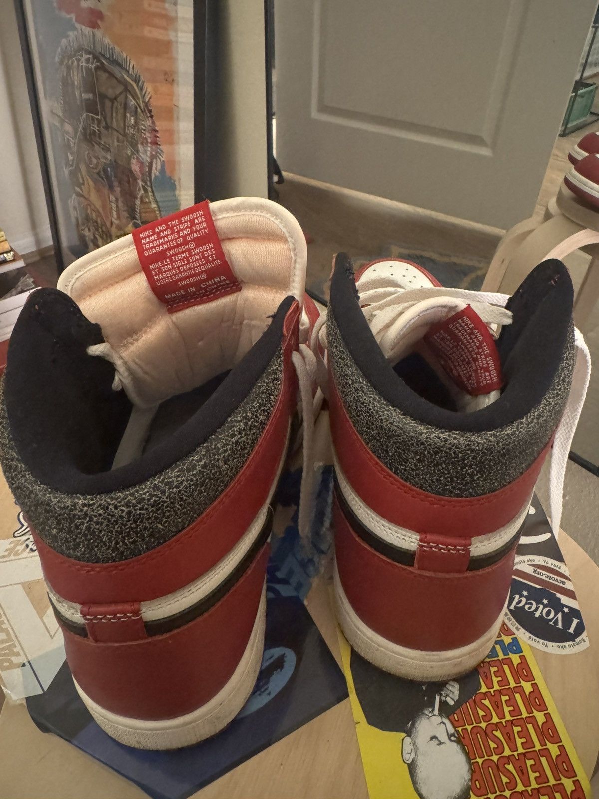 Nike Nike Jordan 1s Lost and Found Size US 10.5 / EU 43-44 - 10 Thumbnail