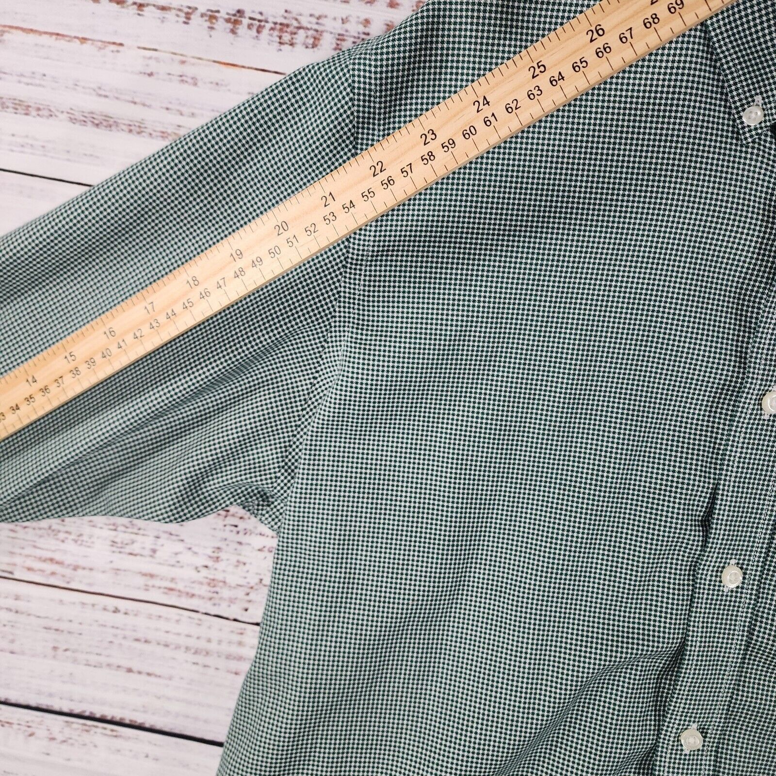 Lauren Ralph Lauren Lauren Ralph Lauren Shirt Men 16 32/33 Classic Stretch Green Size US S / EU 44-46 / 1 - 8 Thumbnail