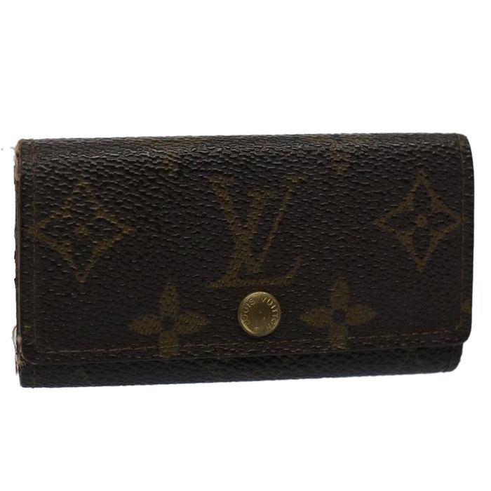 Louis Vuitton LOUIS VUITTON Monogram Multi Cles 4 Key Case M69517 LV ...