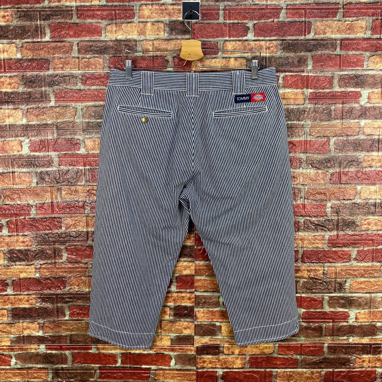 Dickies DICKIES X TOMMY Hickory Stripe Workwear Carpenter Pants Size US 33 - 4 Thumbnail