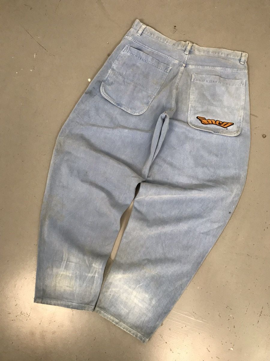 JNCO × Southpole × Vintage Vintage Jnco embroidered baggy fit denim Size US 38 / EU 54 - 1 Thumbnail