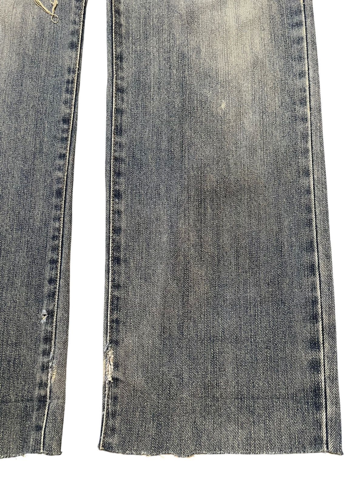 Edwin Vintage Edwin Faded Wash Distressed Loose Jeans Size US 32 / EU 48 - 8 Thumbnail
