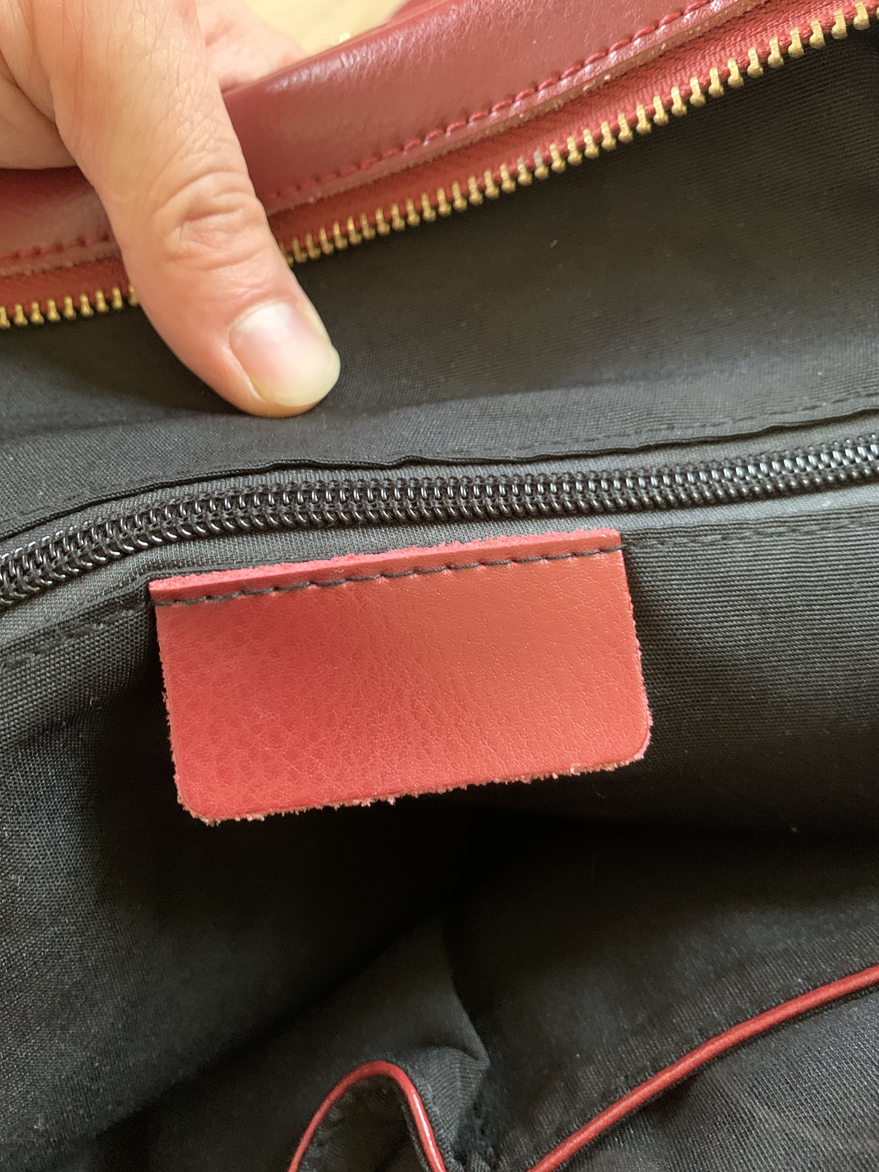 Michael Kors Micheal Kors Red Leather Backpack Bag Size ONE SIZE - 9 Thumbnail