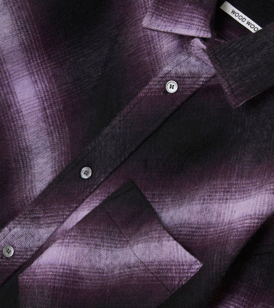 Acne Studios 48/M - Nico Bias Flannel Shirt Size US M / EU 48-50 / 2 - 8 Thumbnail