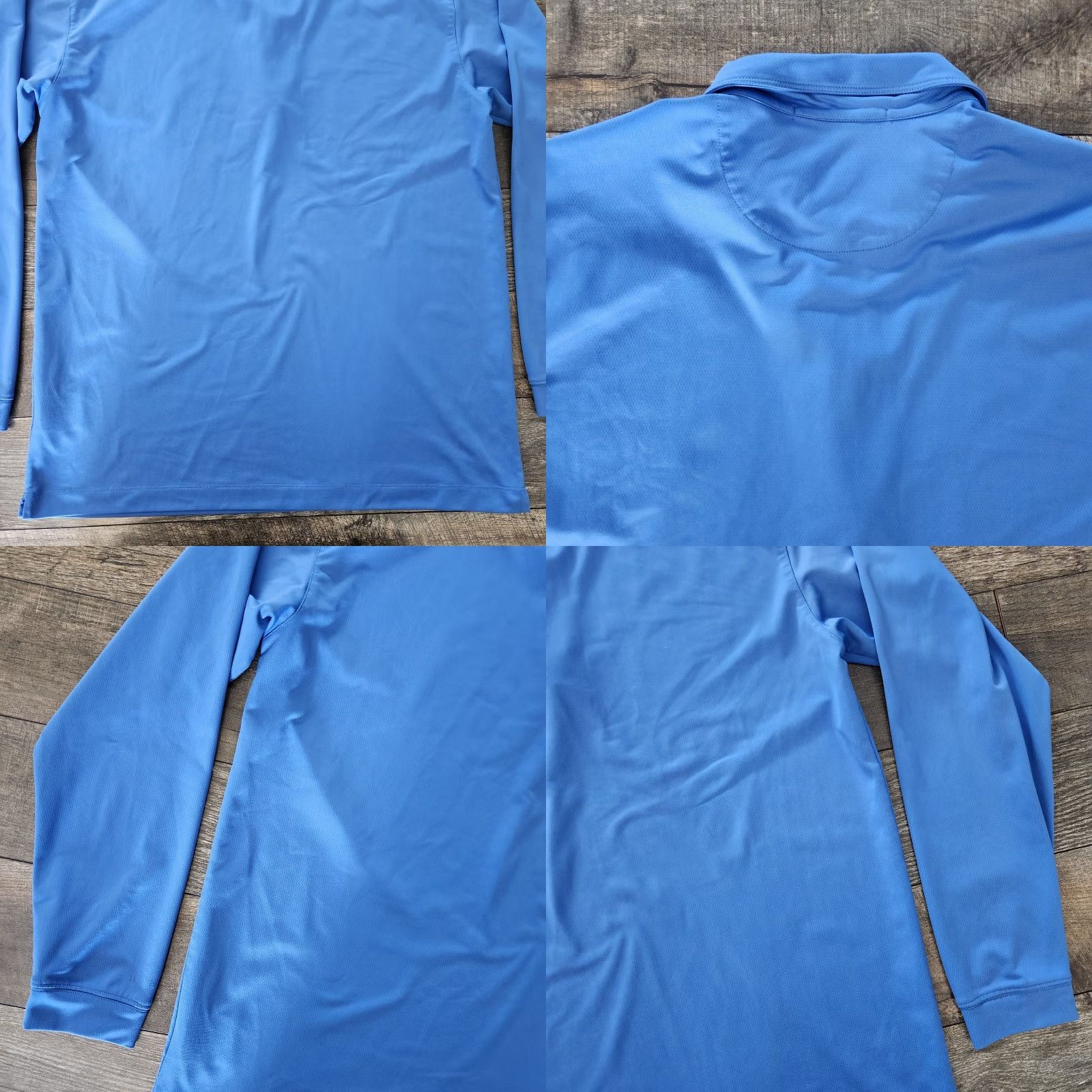 Nike VINTAGE Nike Tiger Woods 1/4 Zip Pullover Mens Large Blue Collared Performance Size US L / EU 52-54 / 3 - 8 Thumbnail