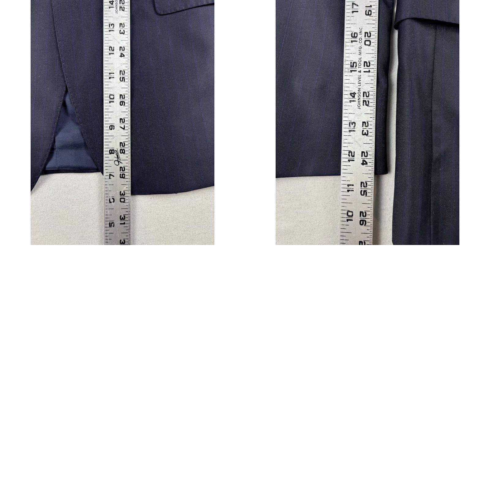 Ermenegildo Zegna Ermenegildo Zegna Sport Coat Mens 38 Blue Wool Regular Notch Lapel Four-Button Single-Breasted Jacket Coat Sports Button Up Size US XXS / EU 40 - 9 Thumbnail