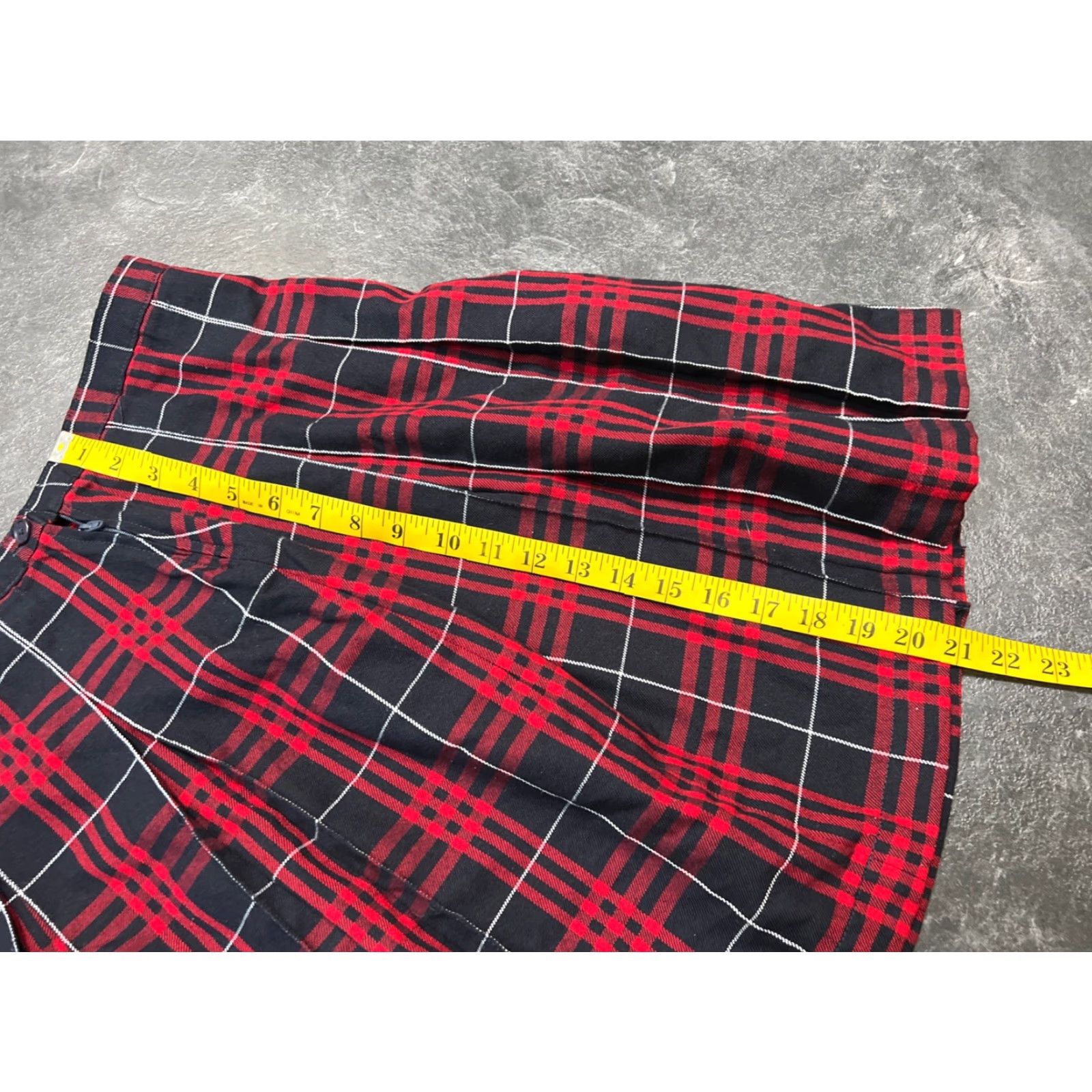 Lands' End Lands' End Womens Midi Pleated Skirt Size 8 Multicolor Plaid 90s Preppy Size 30" / US 8 / IT 44 - 6 Thumbnail