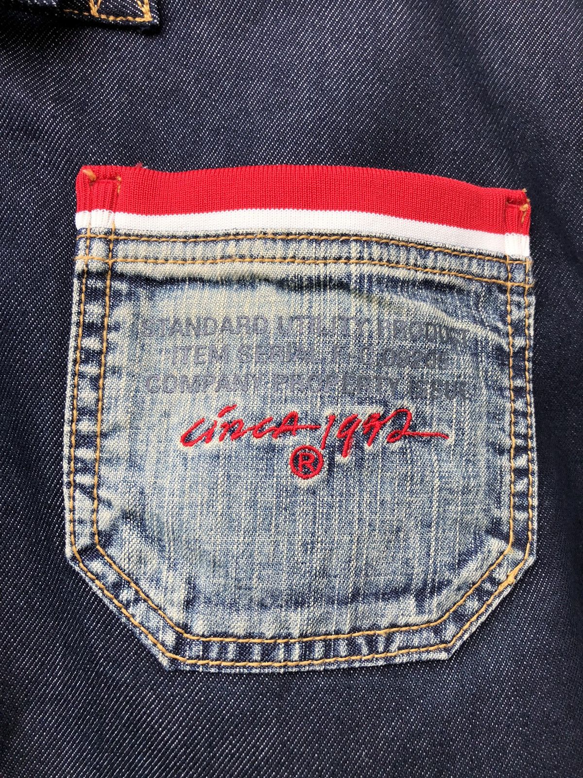 Fubu 🍻Send Your OFFER🍻 ✨LIKE NEW✨ Fubu Y2k Denim Overall Skirt Size 36" / US 14 / IT 50 - 14 Thumbnail