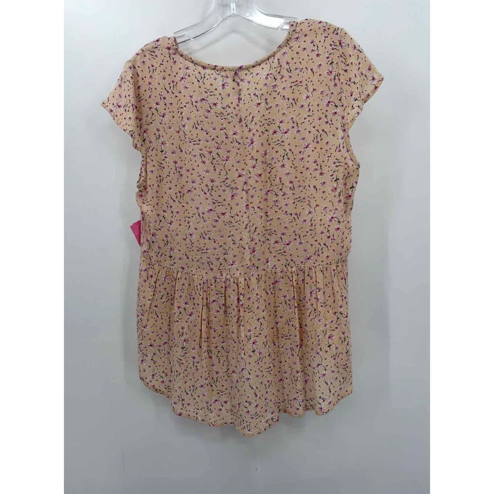 Vintage Sim & Sam Pink Blouse Size Small Size S / US 4 / IT 40 - 2 Thumbnail