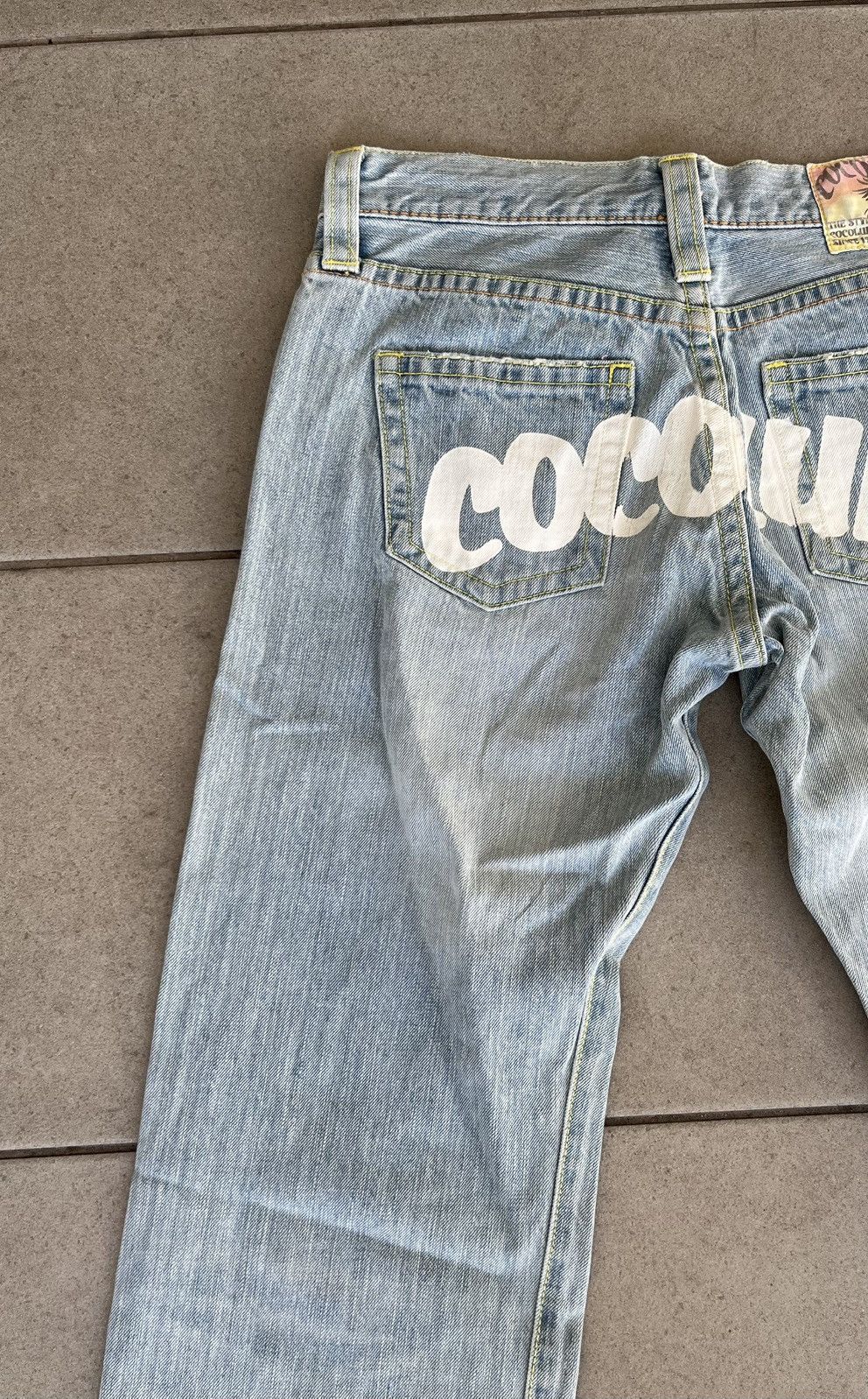 Japanese Brand Vintage CO & LU Iconic Japanese Brand Faded Blue Jeans Size US 26 / EU 42 - 10 Thumbnail
