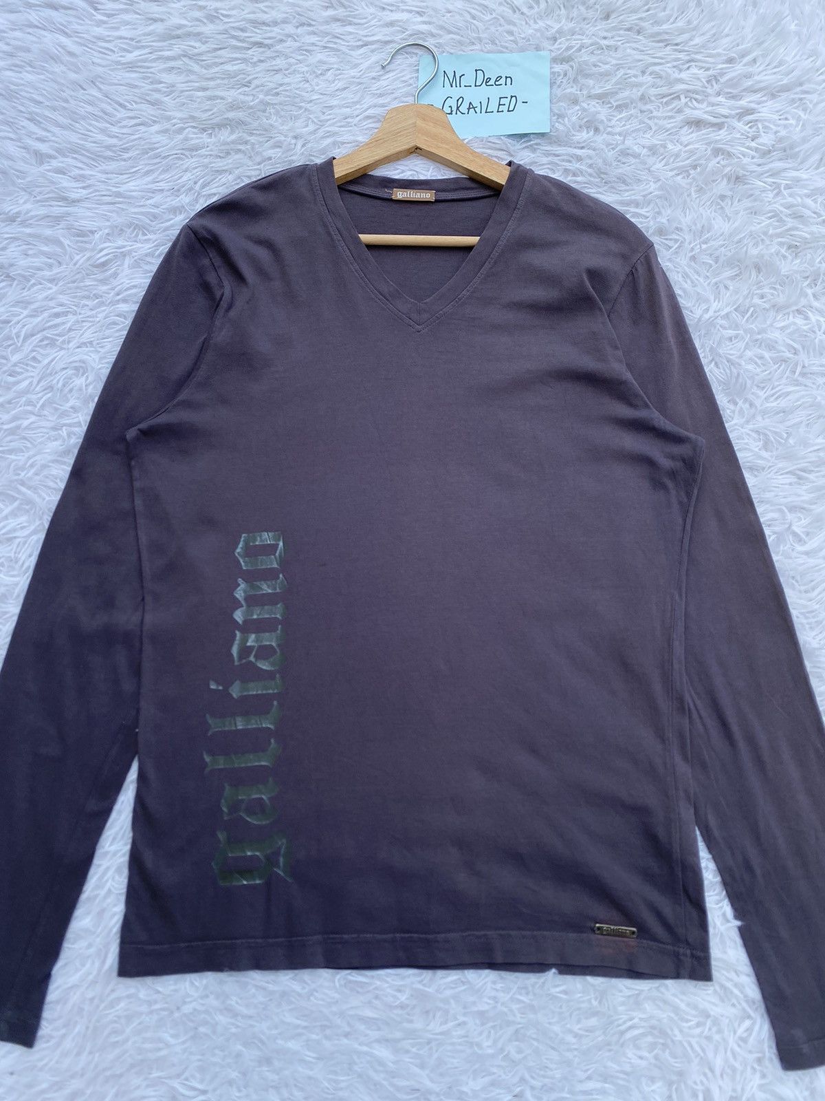 John Galliano Rare Vintage John Galliano Spellout Long sleeve Size US M / EU 48-50 / 2 - 4 Thumbnail