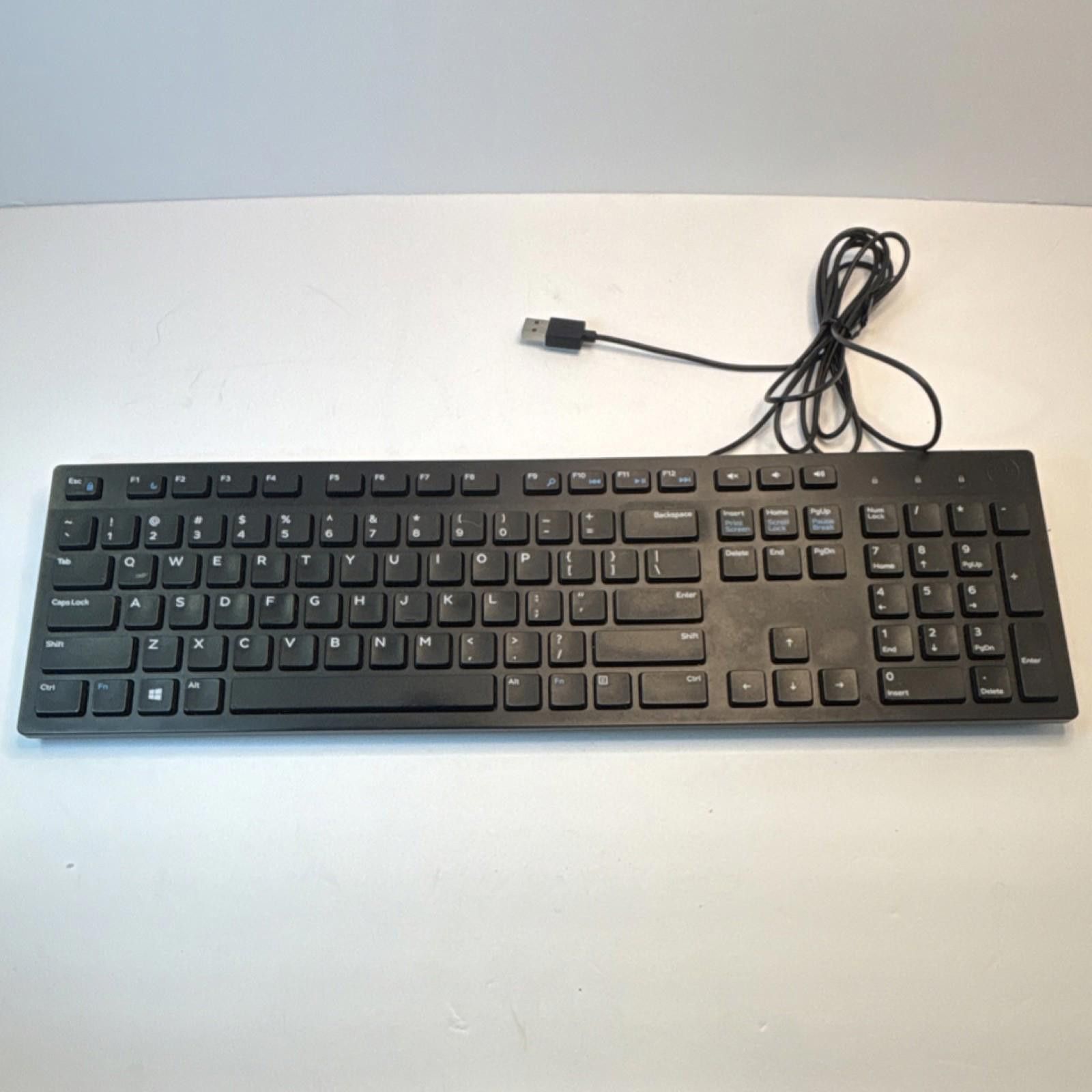Delta Dell Wired USB Standard Plug & Play Keyboard English Size ONE SIZE - 1 Thumbnail