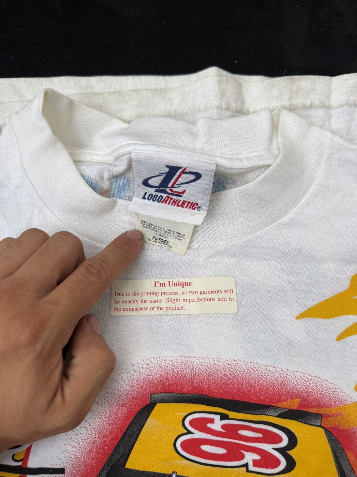Logo Athletic Vintage David Green AOP Size US XL / EU 56 / 4 - 5 Thumbnail