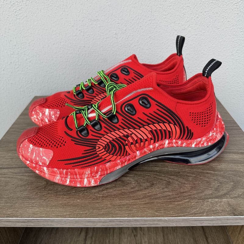 Gucci Gucci RUN Low-top Casual Sneakers for Men 0079 Size US 9.5 / EU 42-43 - 1 Thumbnail