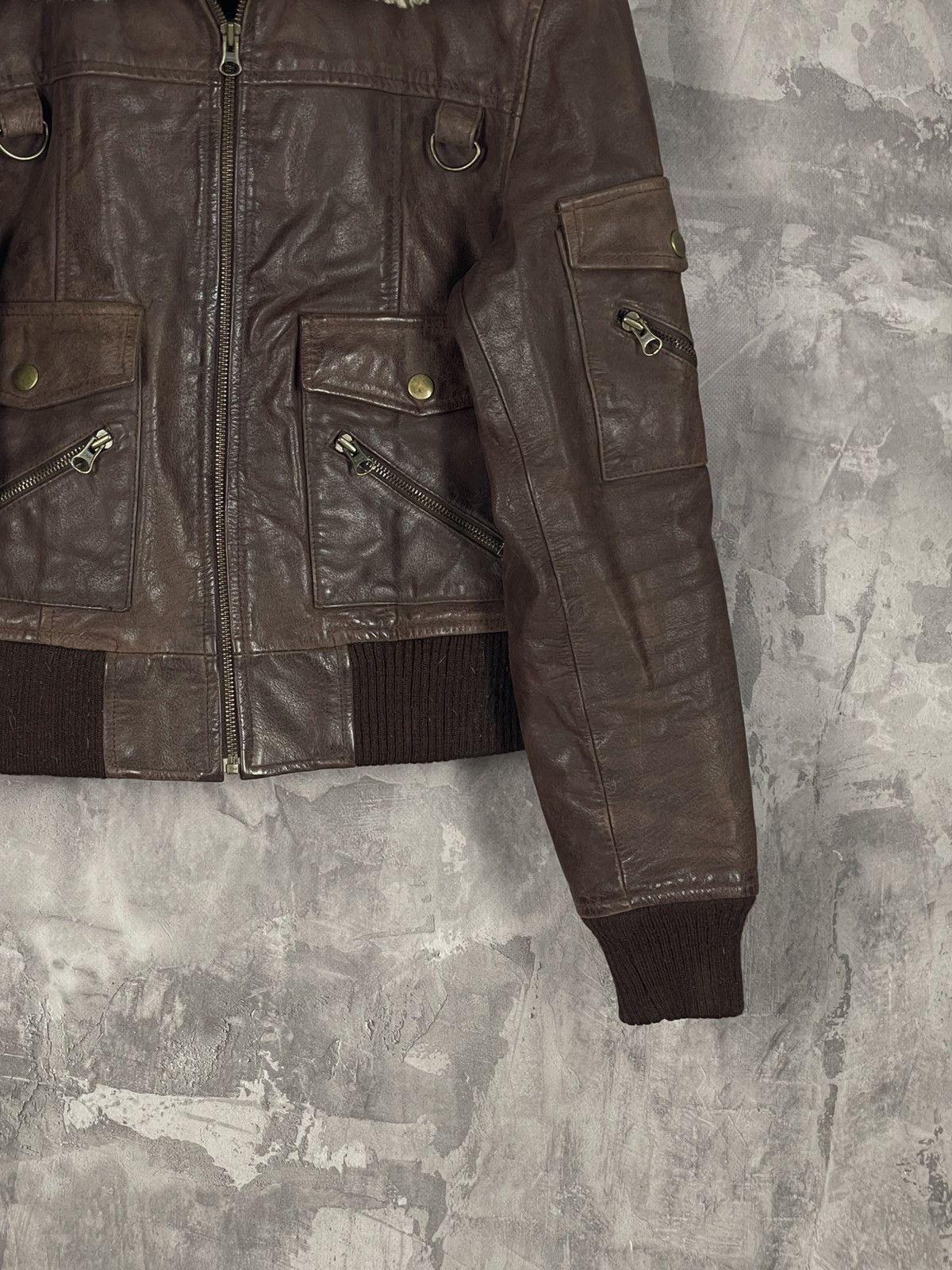 20471120 × If Six Was Nine AVANT GARDE FAUX FUR JACKET JAPANESE GOA LGB STYLE Size M / US 6-8 / IT 42-44 - 6 Thumbnail