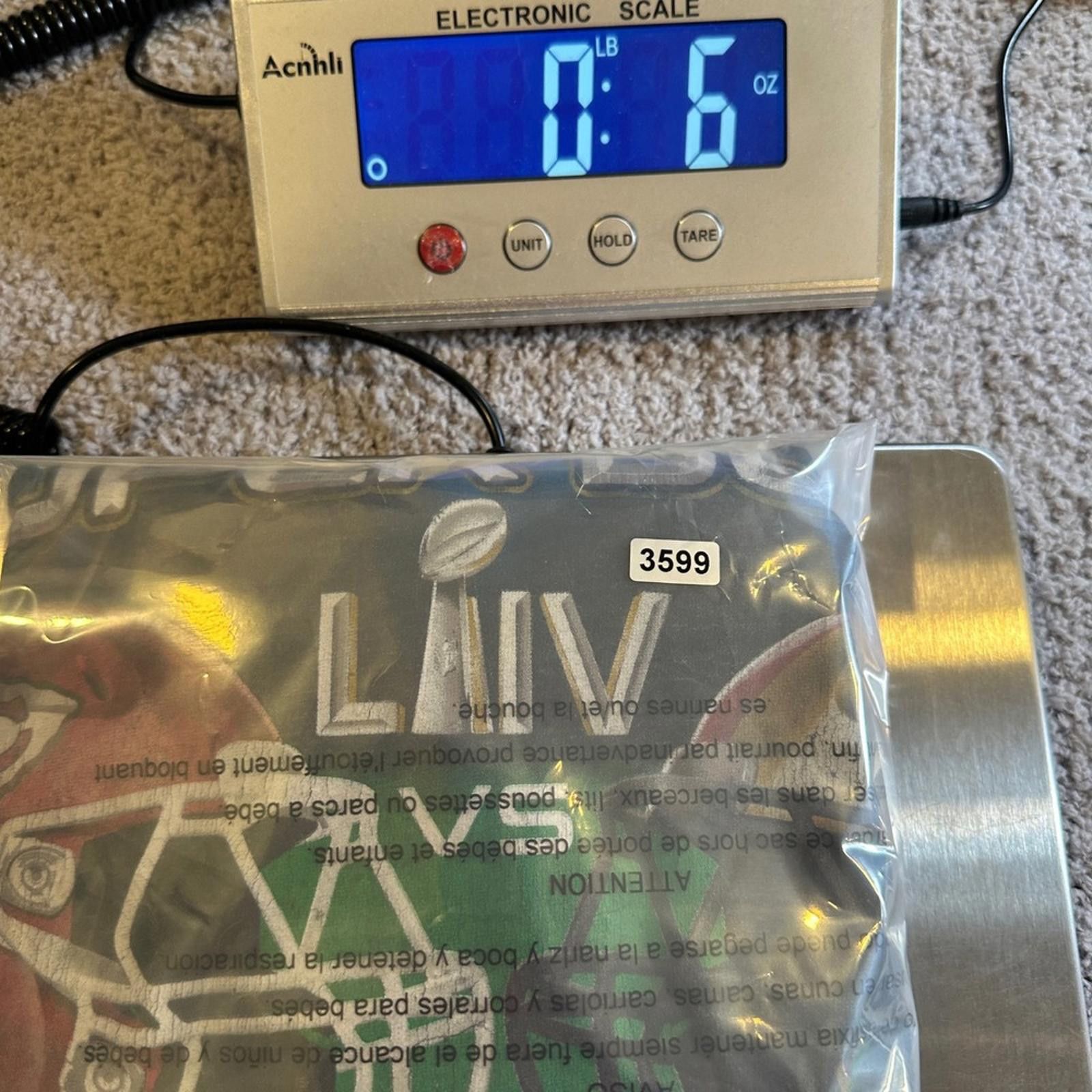 Other Super Bowl LIV Chiefs vs 49ers Graphic T Shirt Mens M Gray Size US M / EU 48-50 / 2 - 6 Thumbnail