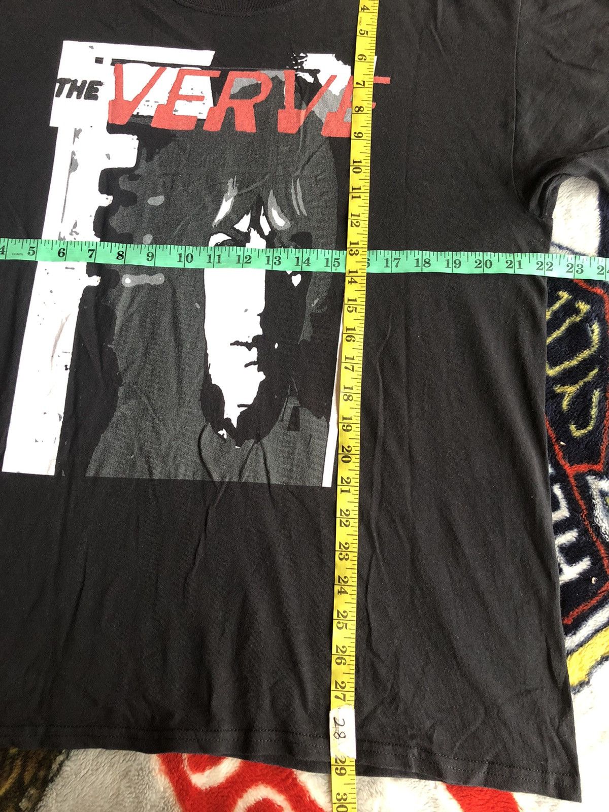 Band Tees Richard Ashcroft The Verve Psychedelic Shoegaze Rock Tee Size US L / EU 52-54 / 3 - 8 Thumbnail