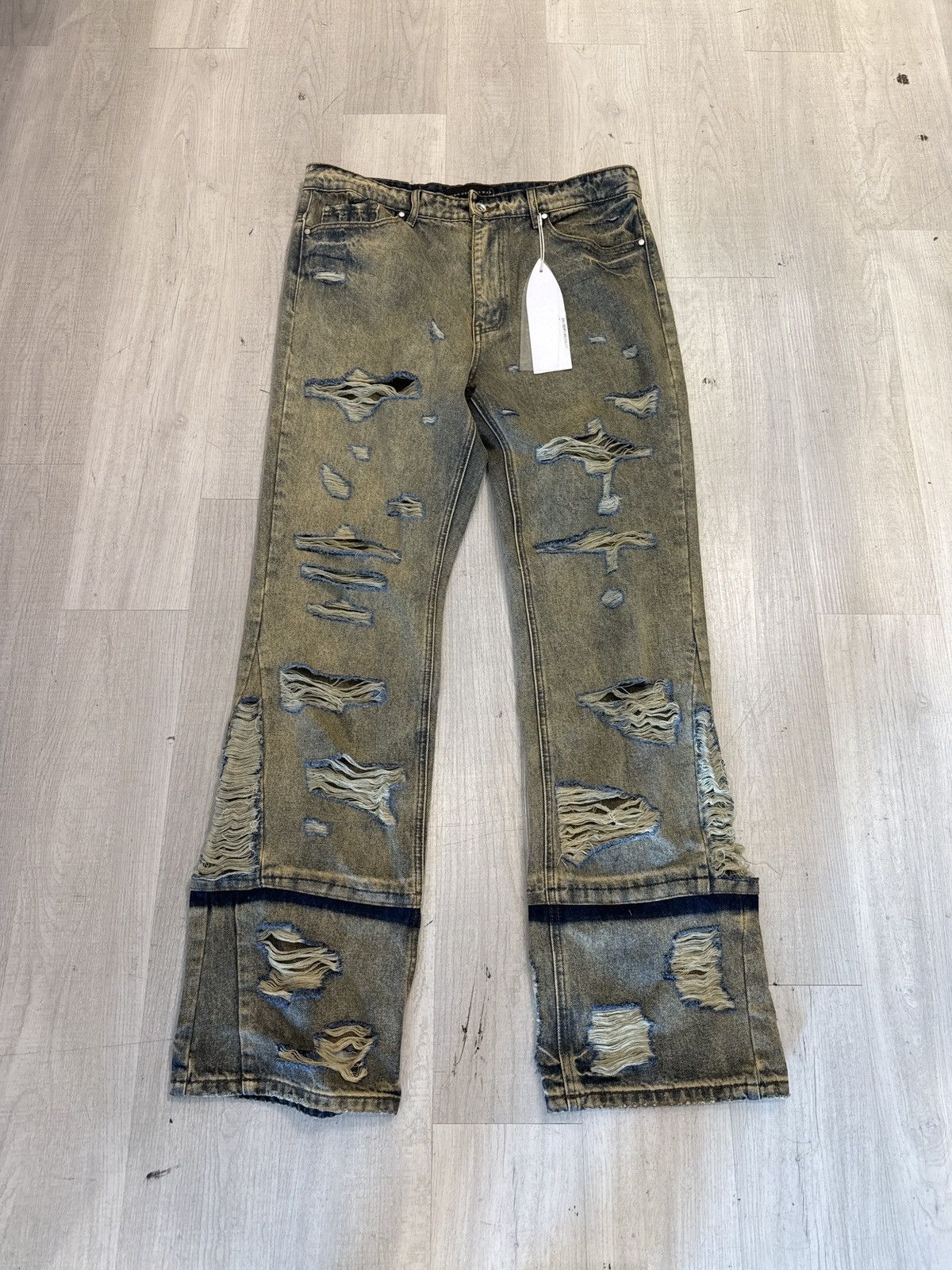 Who Decides War Who Decides War Gnarly Denim Jeans 36 Size US 36 / EU 52 - 1 Thumbnail
