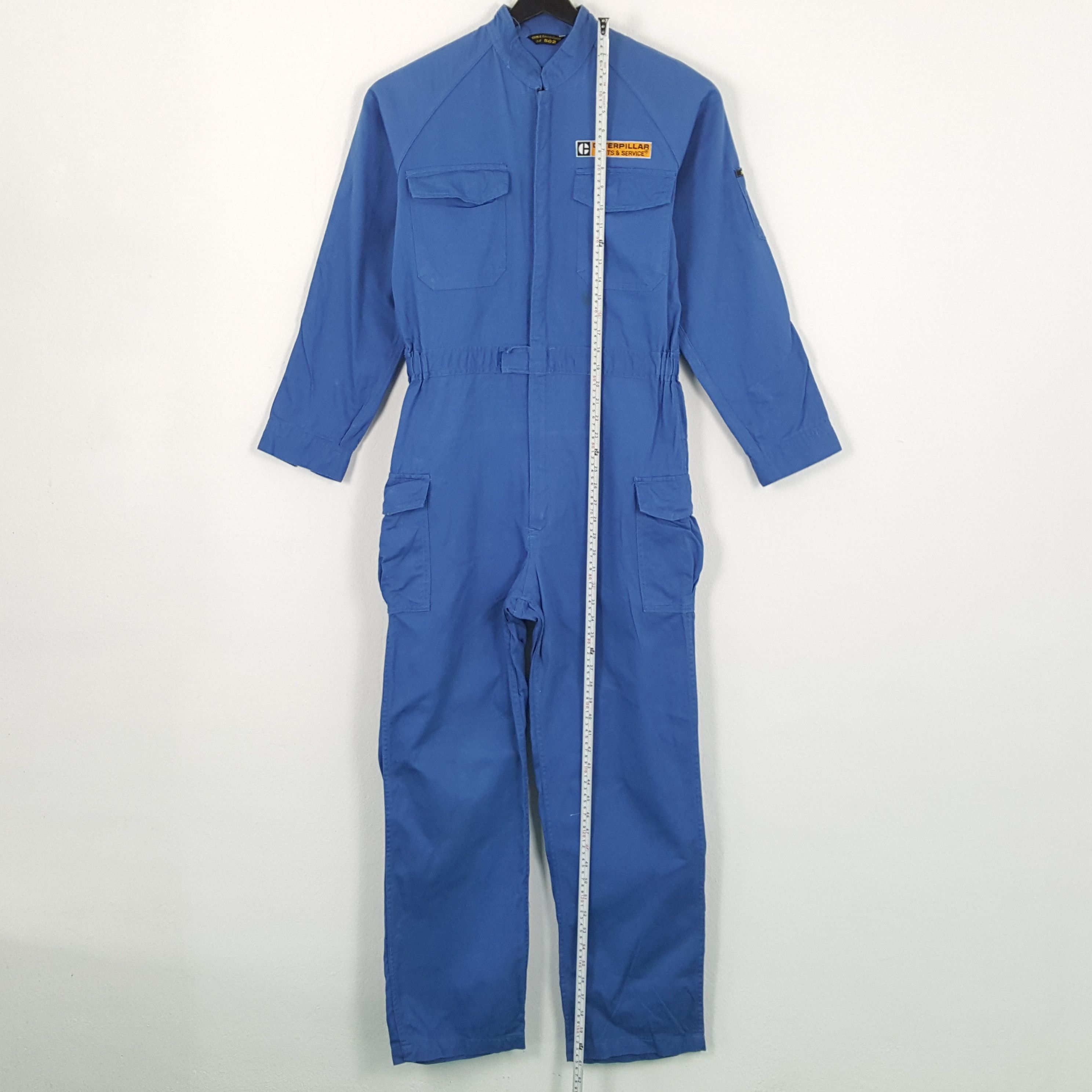 Japanese Brand × Vintage CATERPILLER MITSUBISHI Japanese Motorsports Coverall Jacket Size US M / EU 48-50 / 2 - 7 Thumbnail