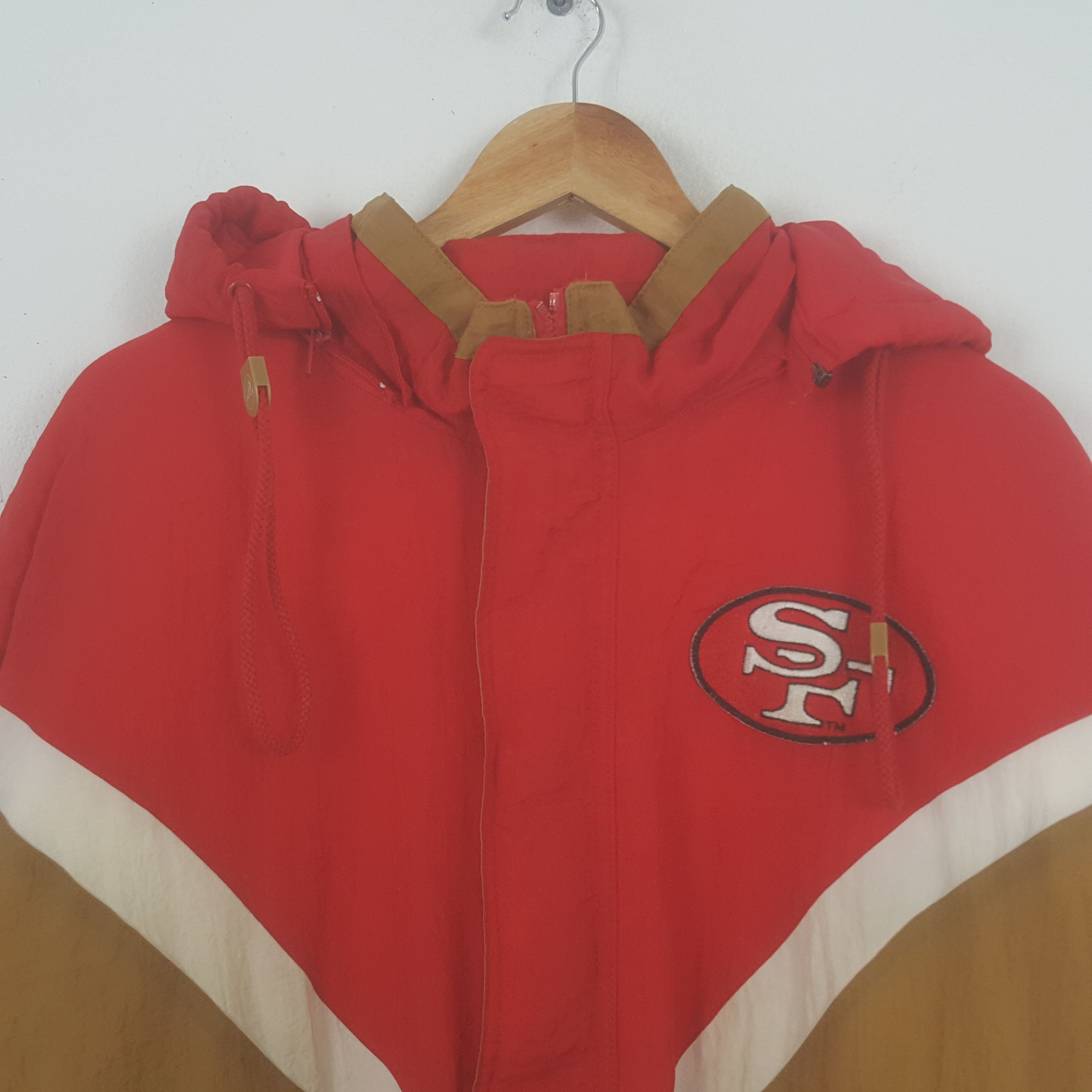 NFL × Vintage Vintage San Francisco 49ers American Football NFL Jacket Size US XXL / EU 58 / 5 - 4 Thumbnail