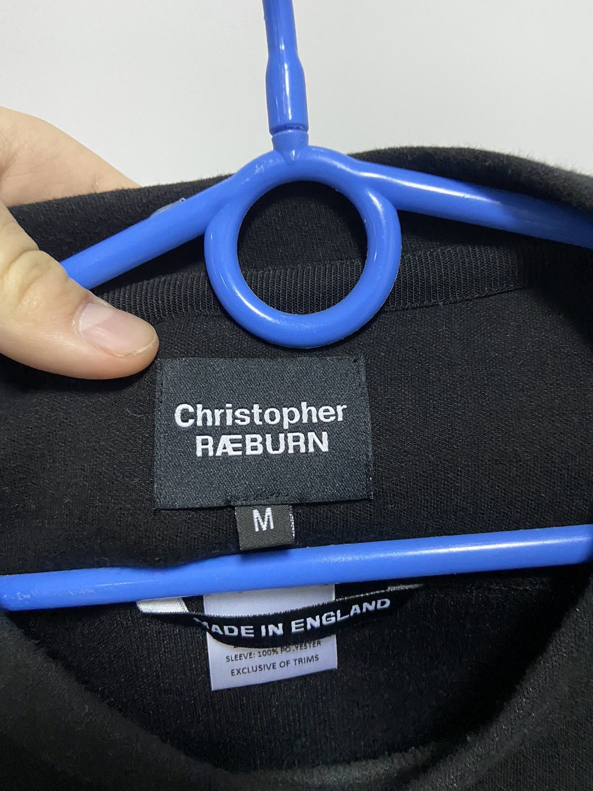 Christopher Raeburn × Vintage Christopher raeburn vintage sweatshirt mesh sleeves Size US M / EU 48-50 / 2 - 7 Thumbnail