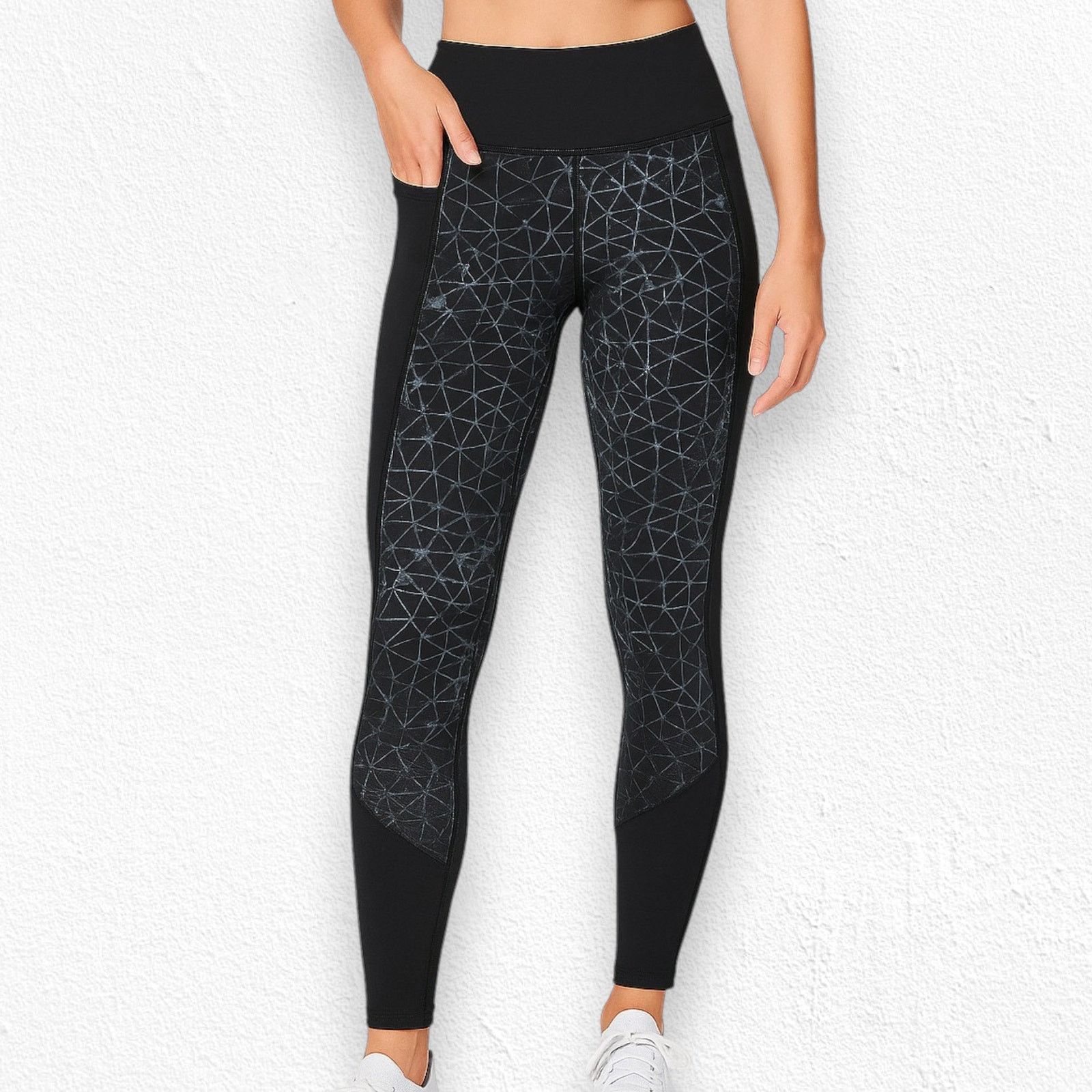 Lululemon Lululemon Pace Rival Leggings 25” Black Geometric Size 2 Size 26" / US 2 / IT 38 - 3 Thumbnail