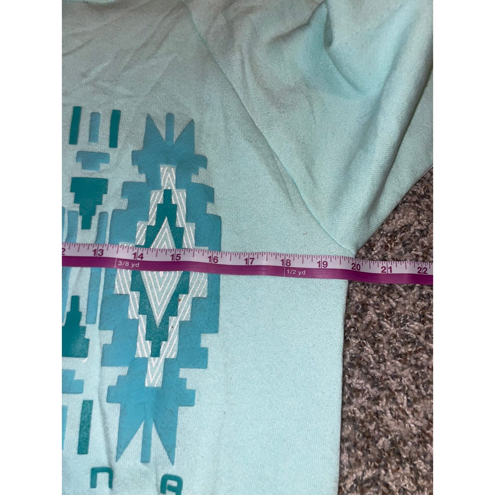 Jerzees Vintage Arizona Sweatshirt Crewneck Native Blue VTG 90s M Size US M / EU 48-50 / 2 - 10 Thumbnail