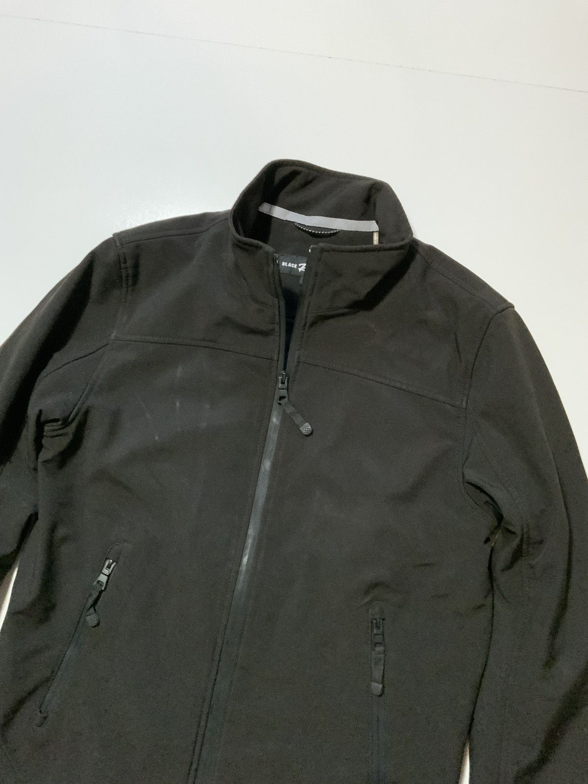 Black Rivet Black Rivet Softshell Tech Outdoor Travel Zip Track Jacket Size US S / EU 44-46 / 1 - 3 Thumbnail