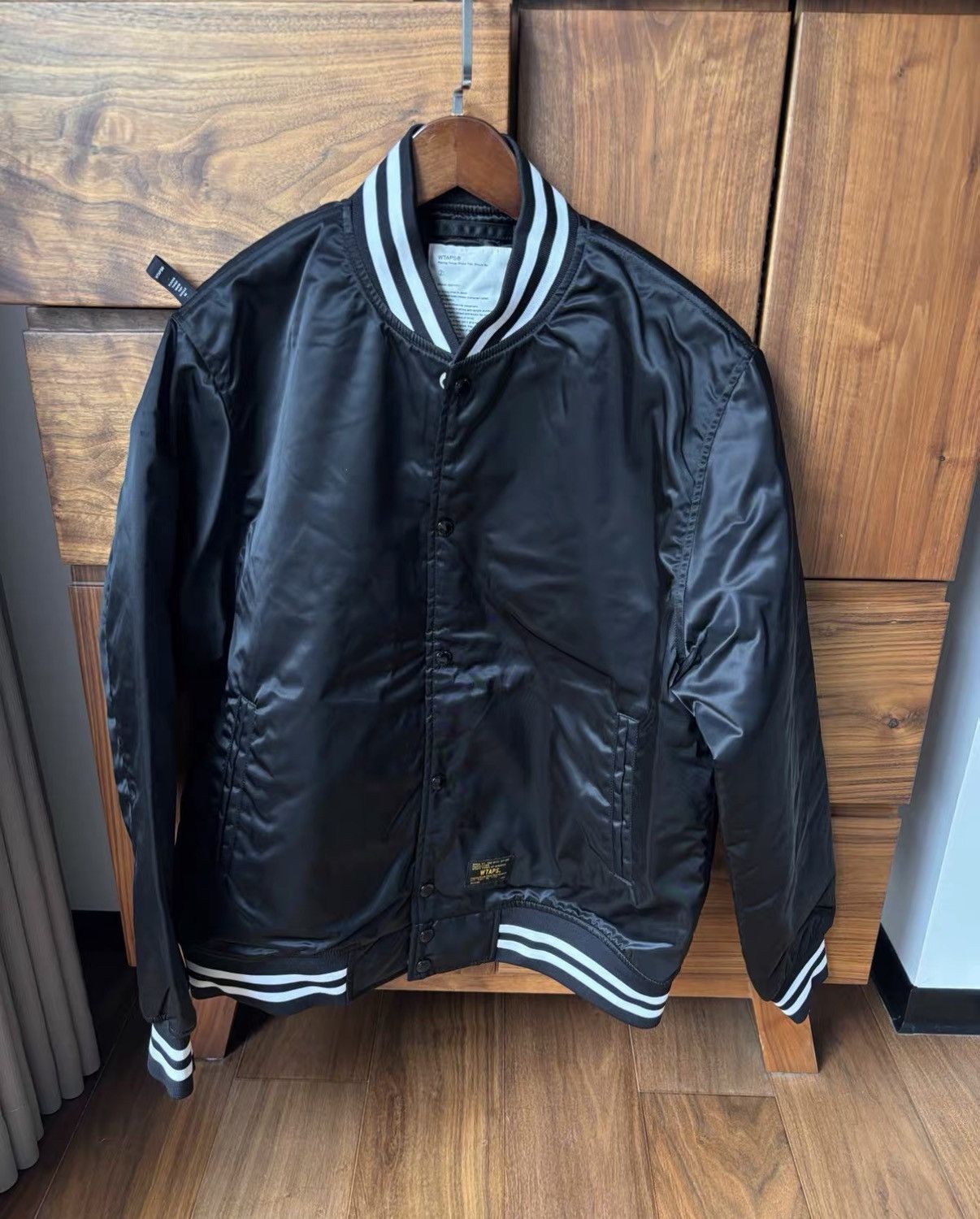 Wtaps WTAPS Double Eagle Cotton Padded Baseball Jacket J2 Size US M / EU 48-50 / 2 - 1 Thumbnail
