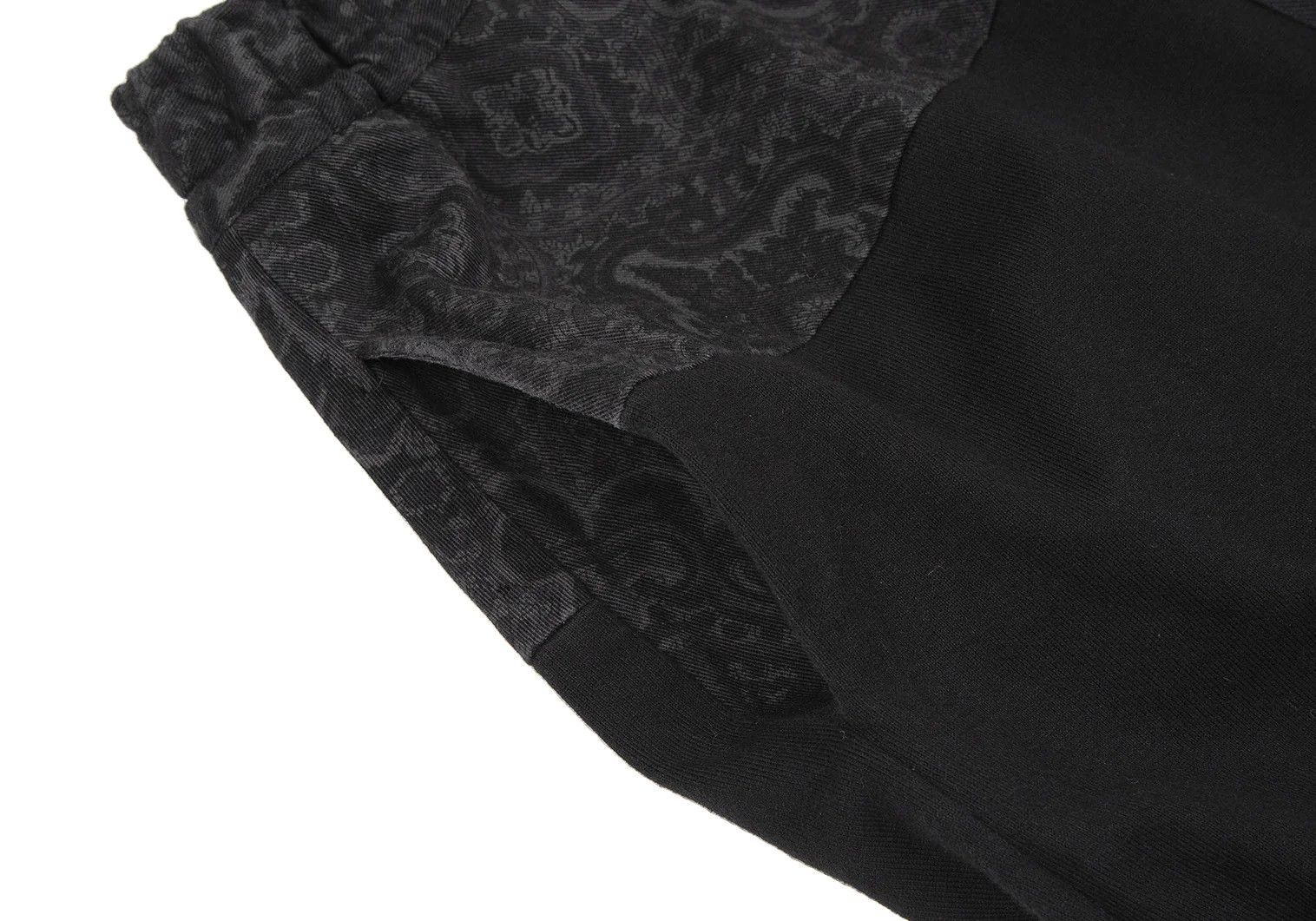 Yohji Yamamoto Damask Print Sarouel Pants in Black Size US 30 / EU 46 - 3 Thumbnail