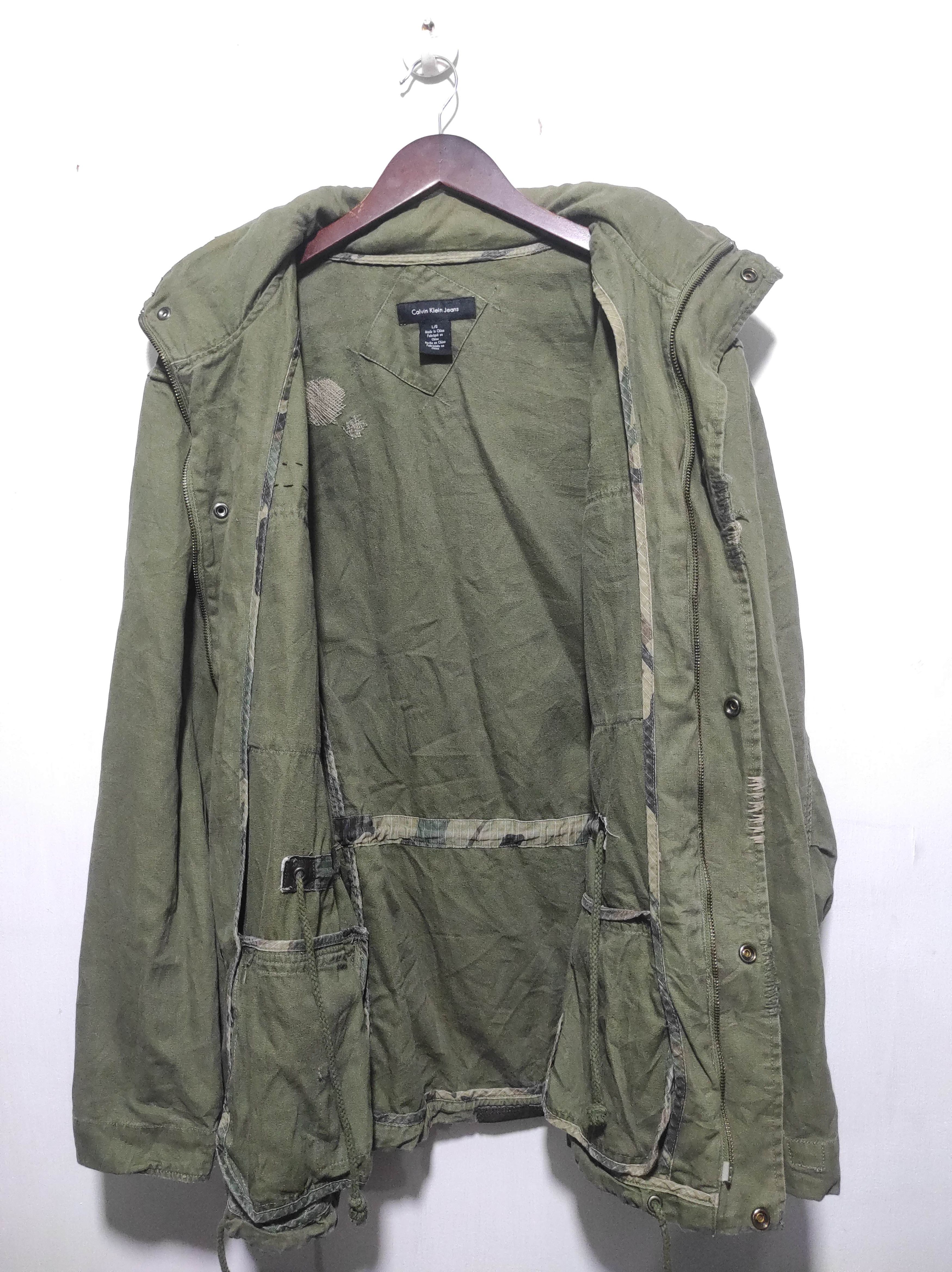 Calvin Klein Calvin Klein Jeans Parka Jacket 4 Pocket Design Size US L / EU 52-54 / 3 - 11 Thumbnail